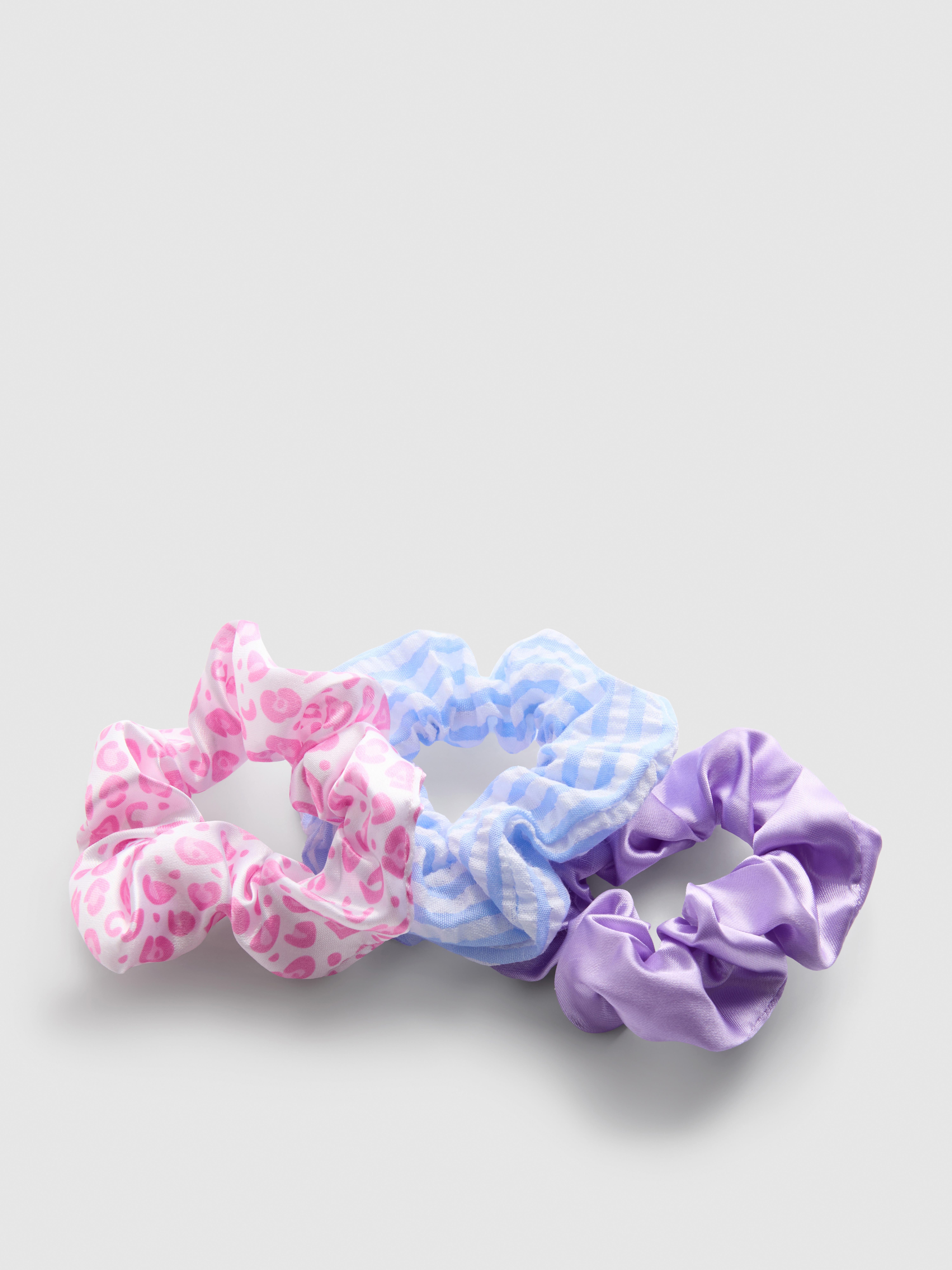 3pk Mixed Scrunchies
