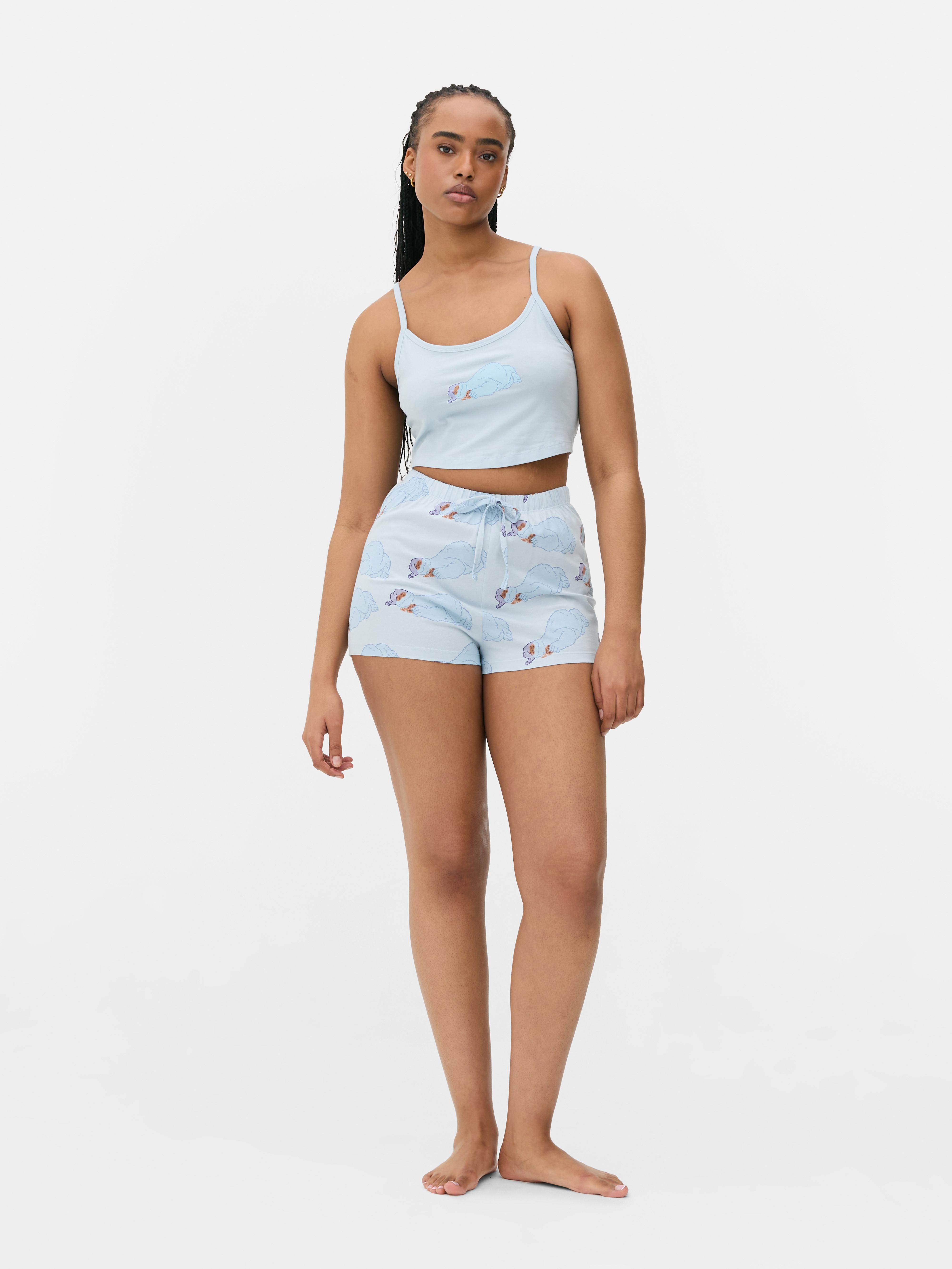 Sesame Street Cookie Monster Cami Pyjamas
