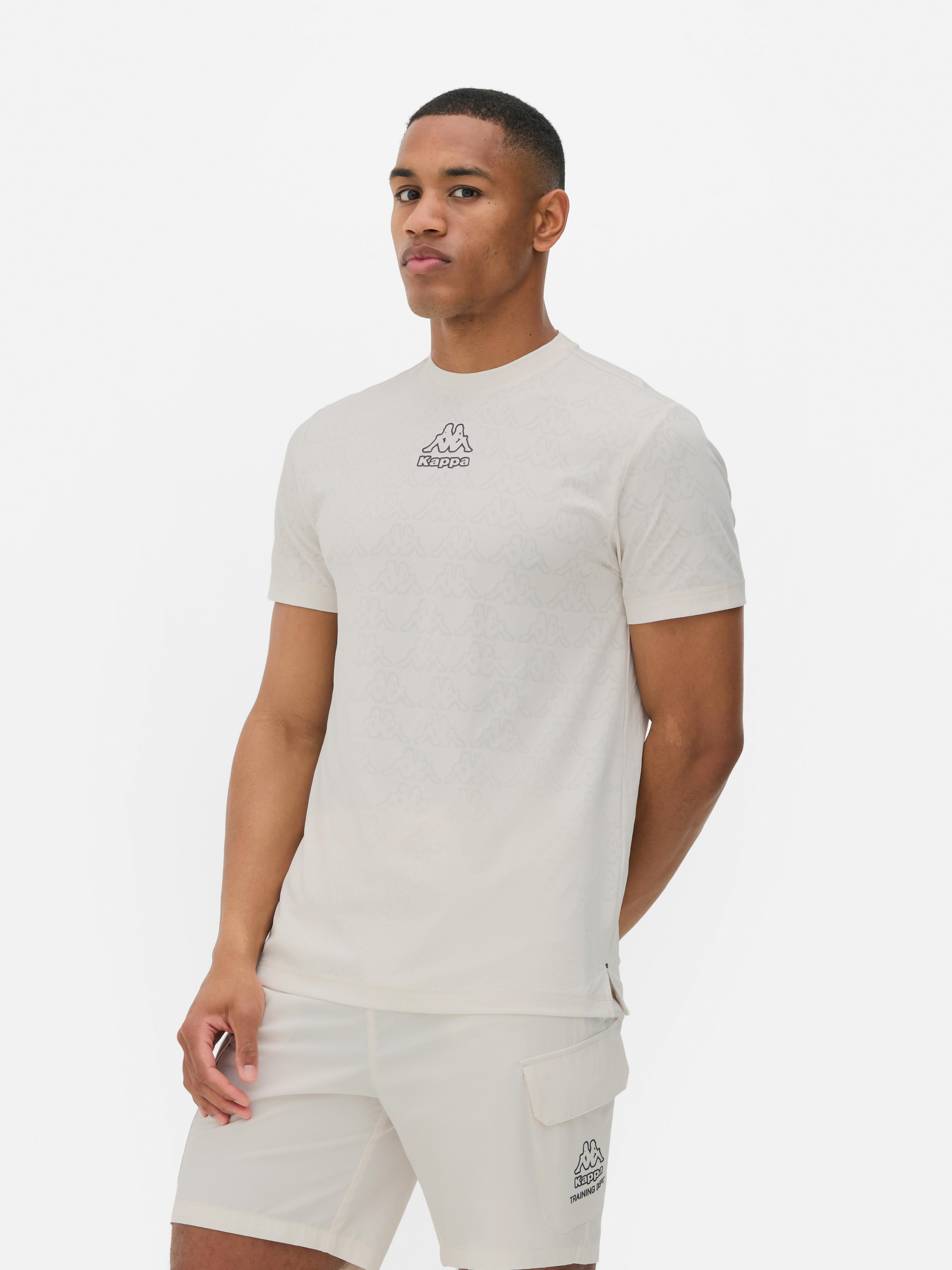 T-shirt en jacquard à motif Kappa x Primark