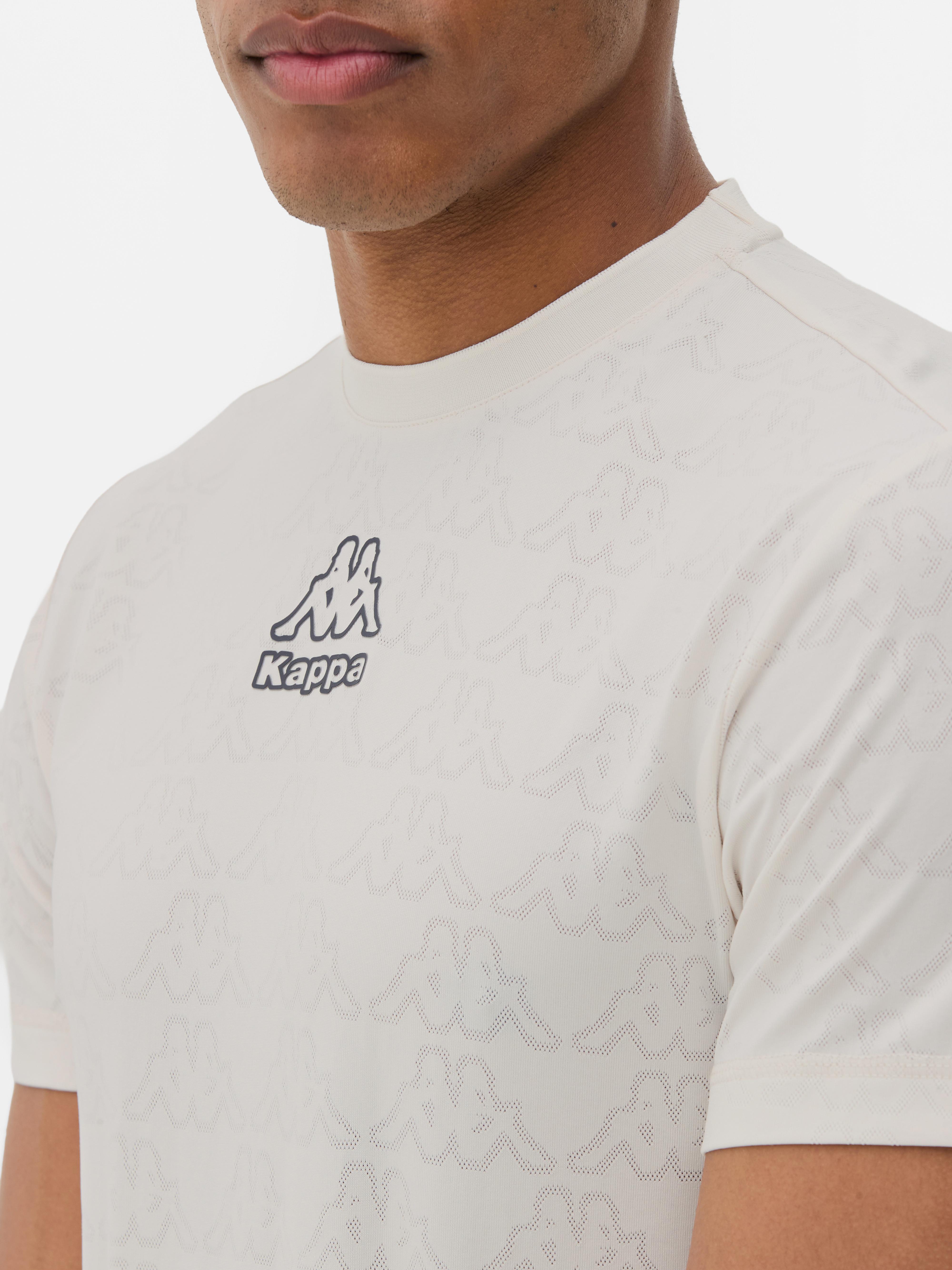 T-shirt en jacquard à motif Kappa x Primark