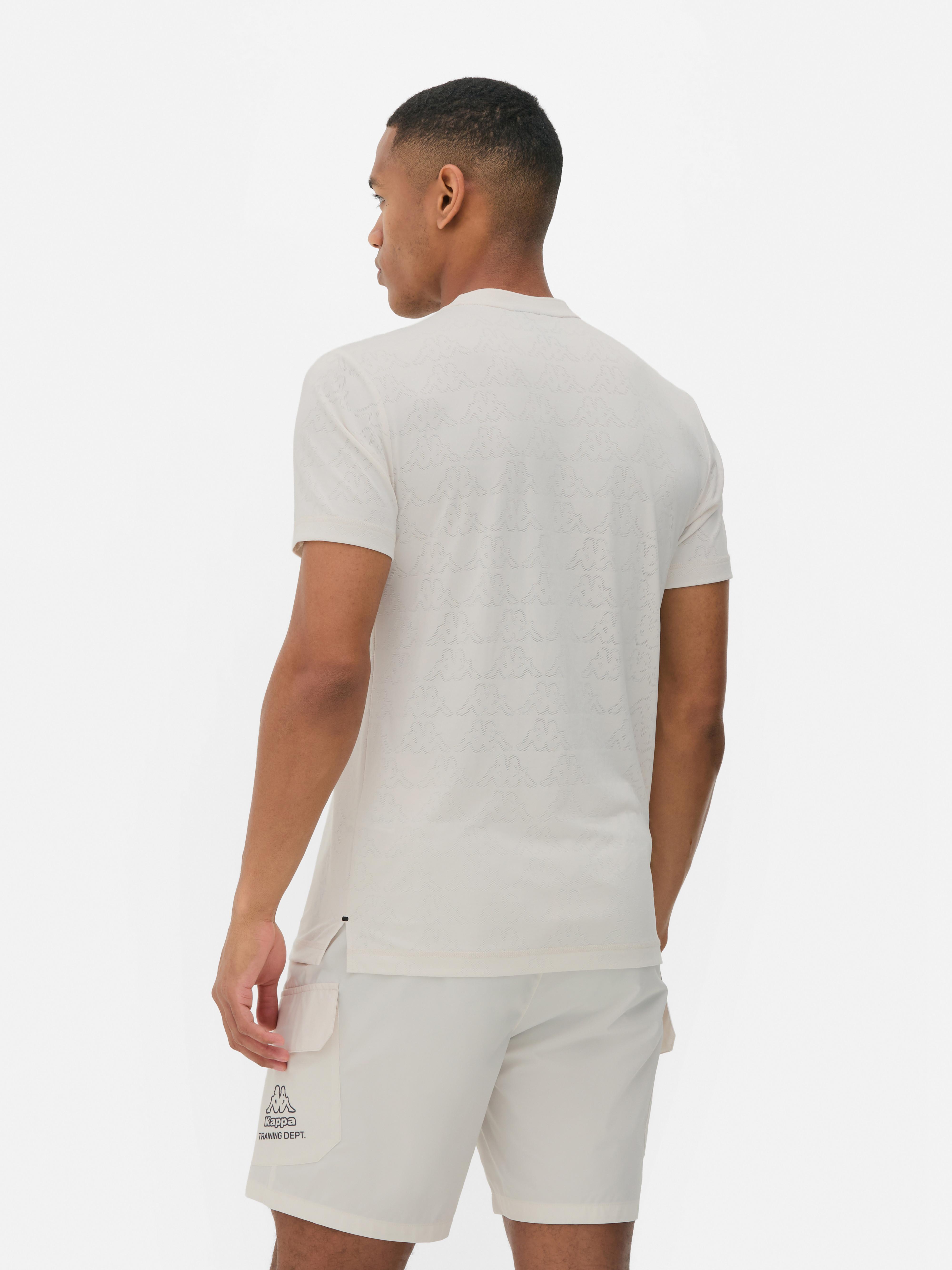 T-shirt en jacquard à motif Kappa x Primark