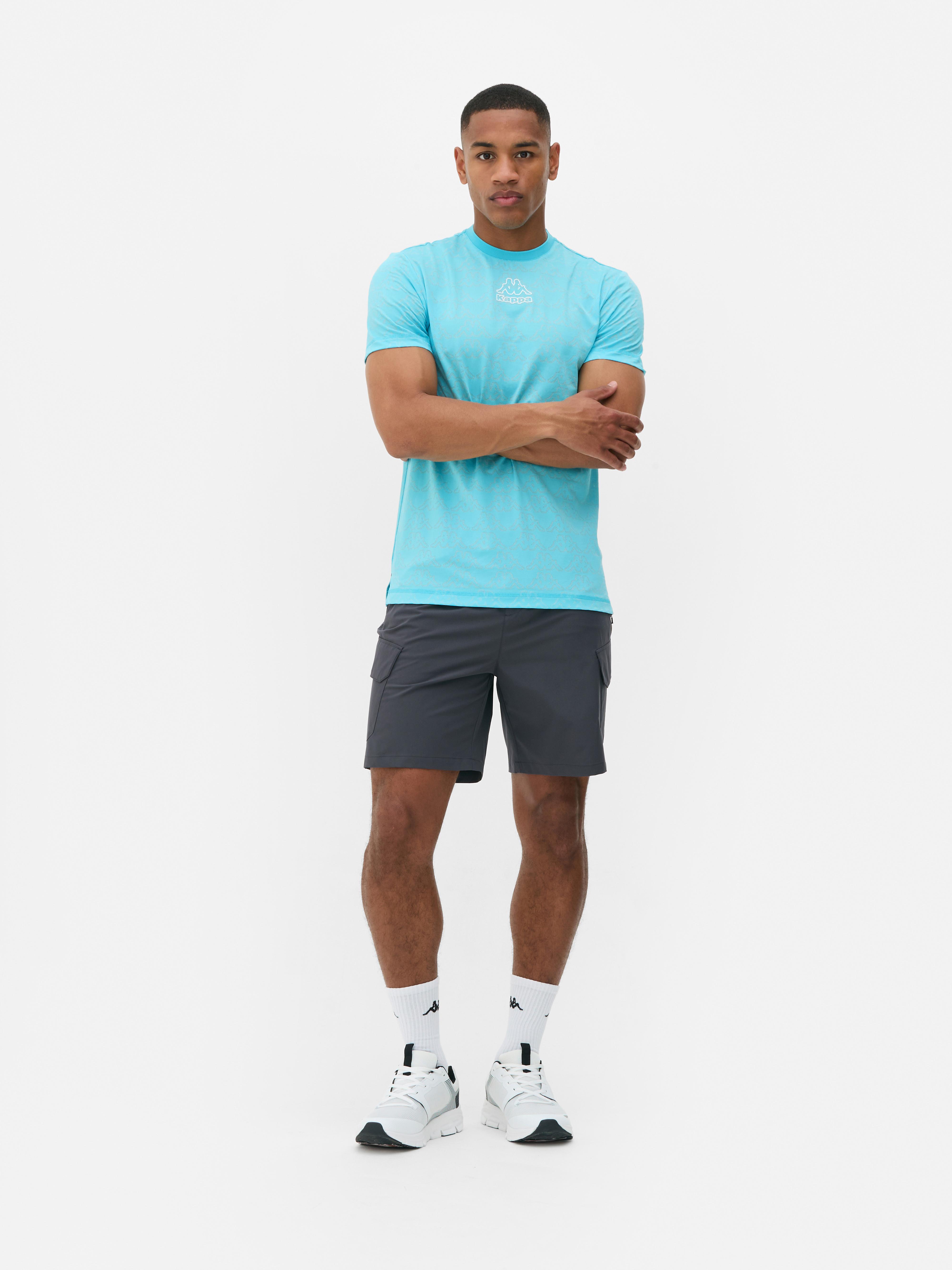 T-shirt en jacquard à motif Kappa x Primark