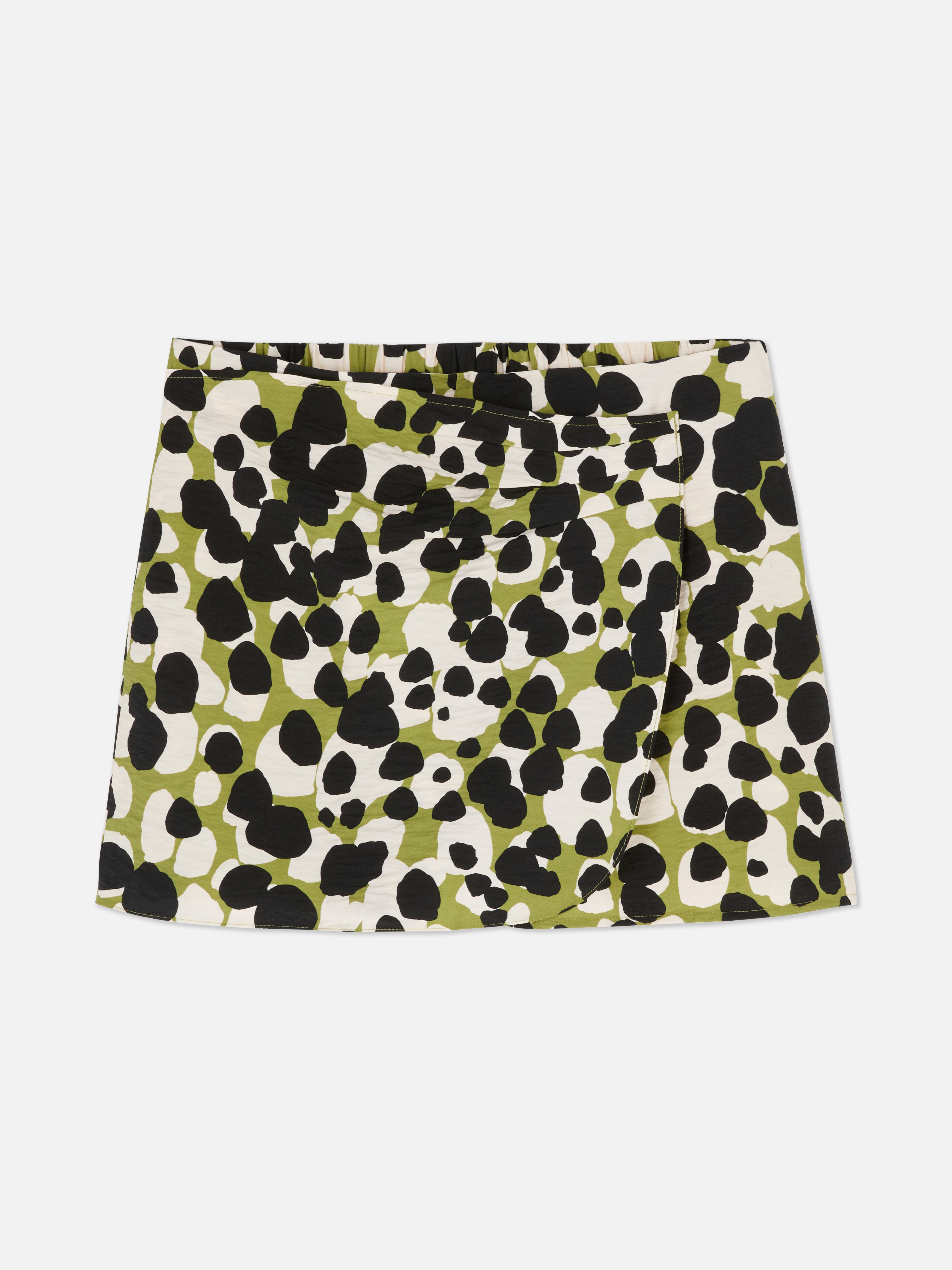 Printed Mini Skort