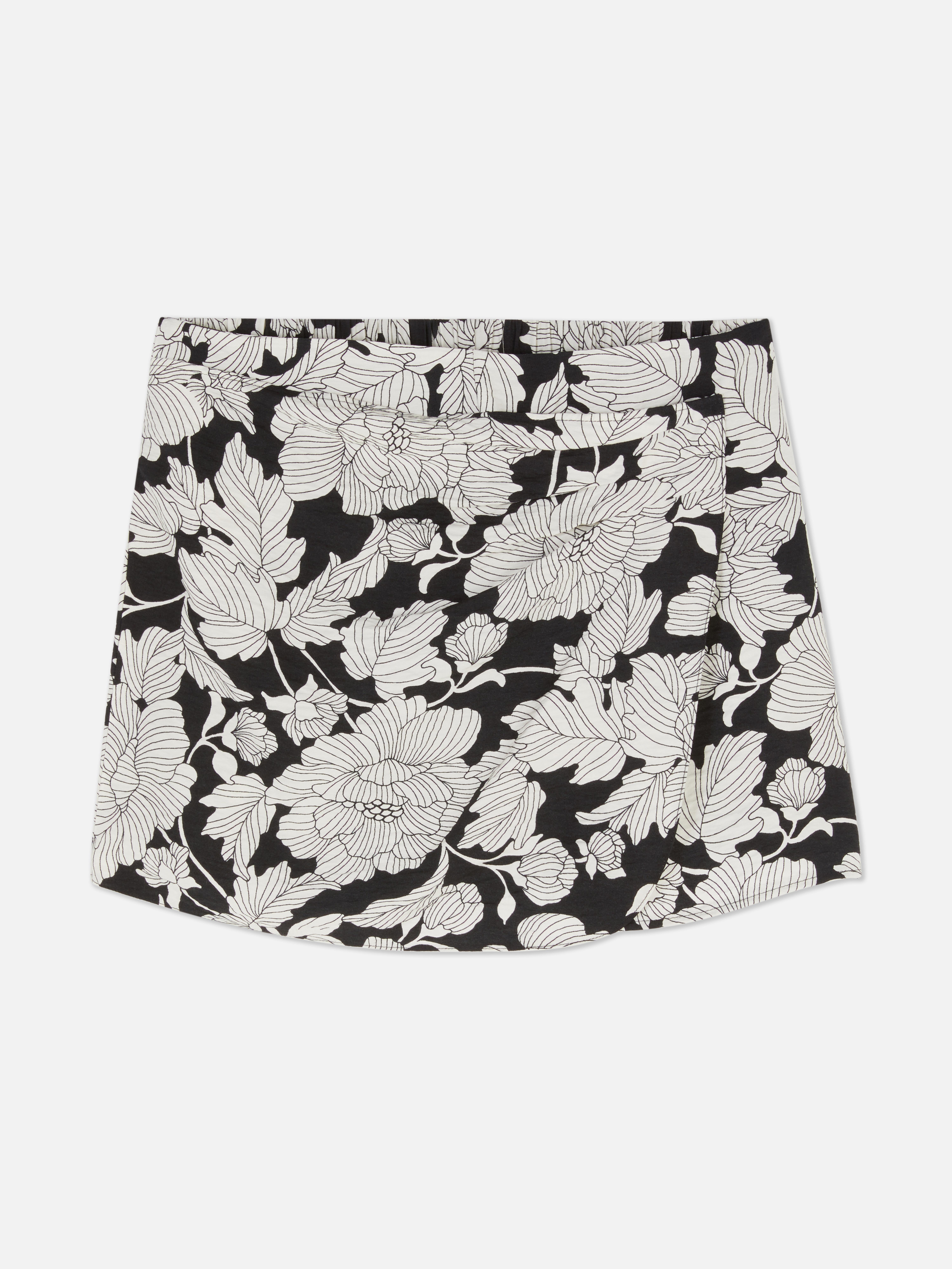 Printed Mini Skort