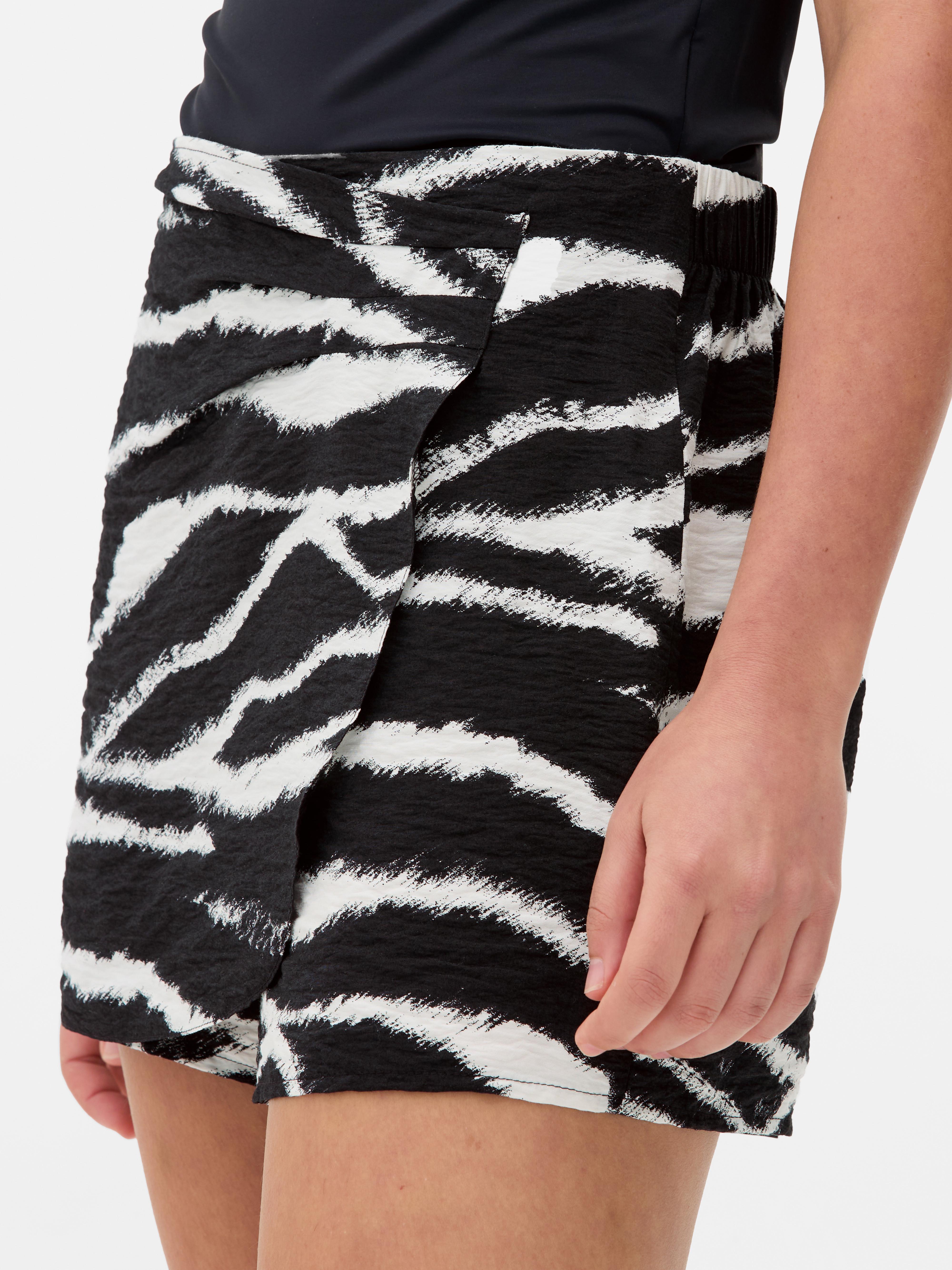 Printed Mini Skort