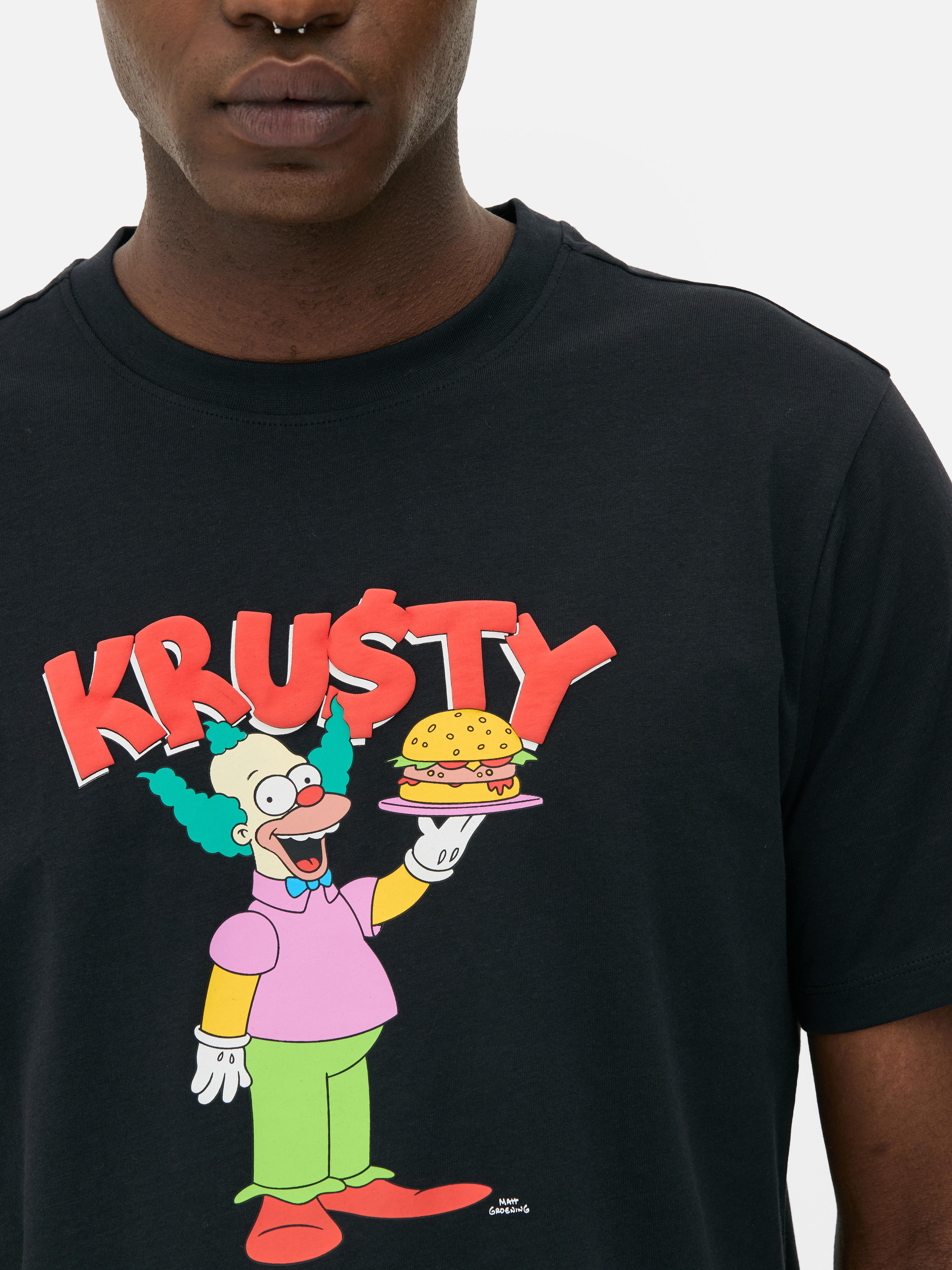 The Simpsons Krusty The Clown Shorts Pajamas