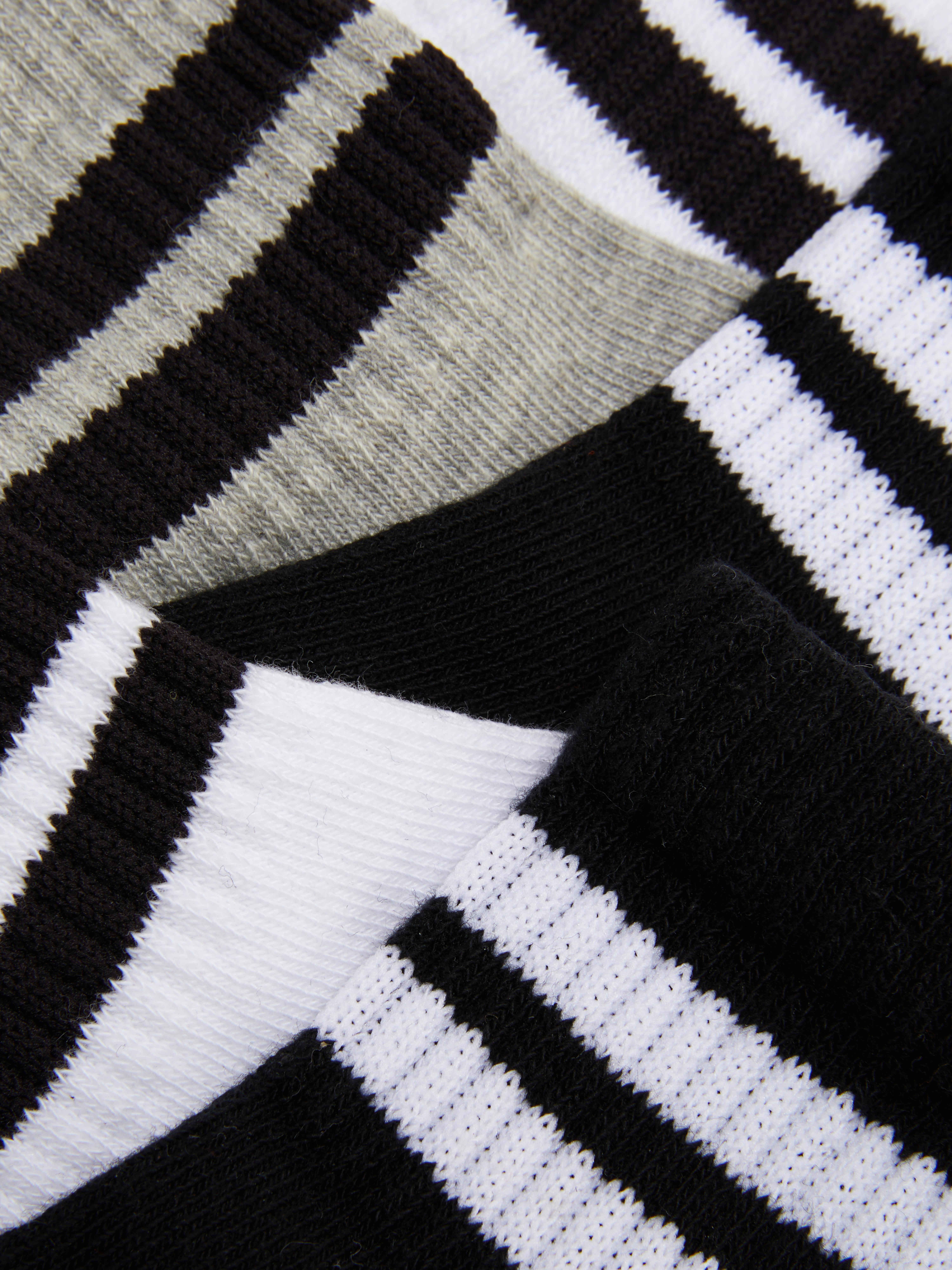 Lot de 5 paires de chaussettes de sport côtelées