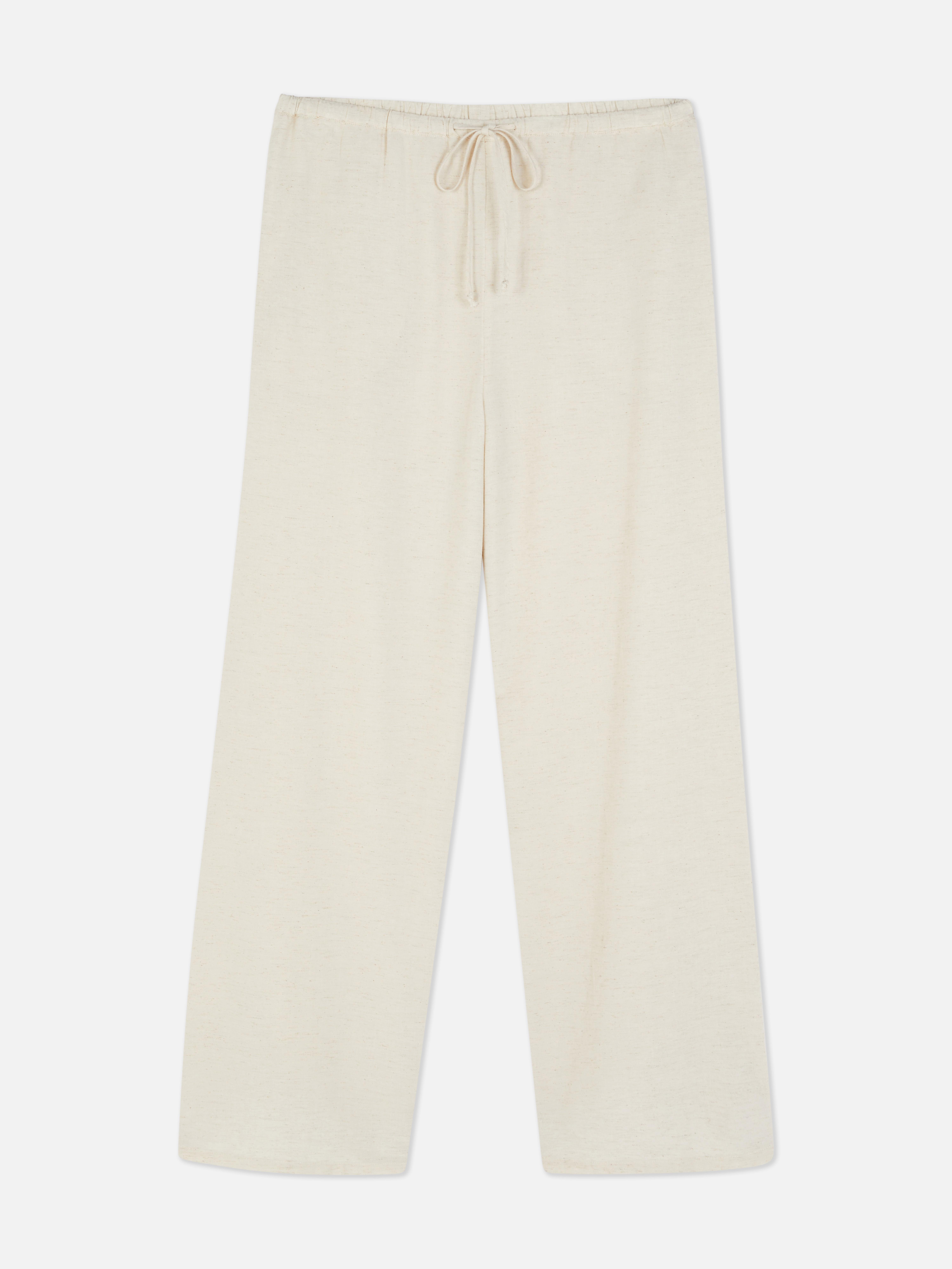 Pantalones con cinturilla