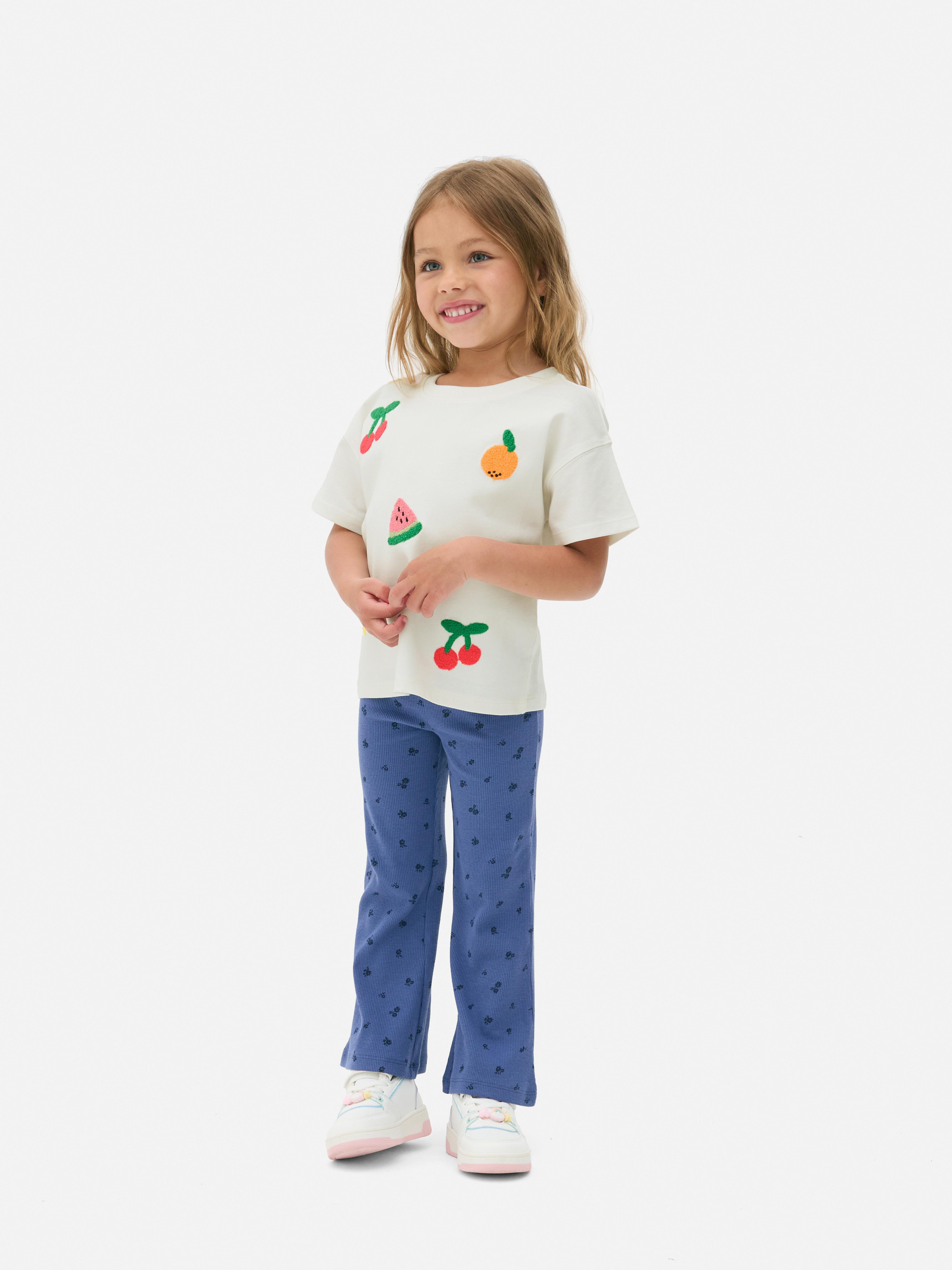 T-shirt à fruit bouclé