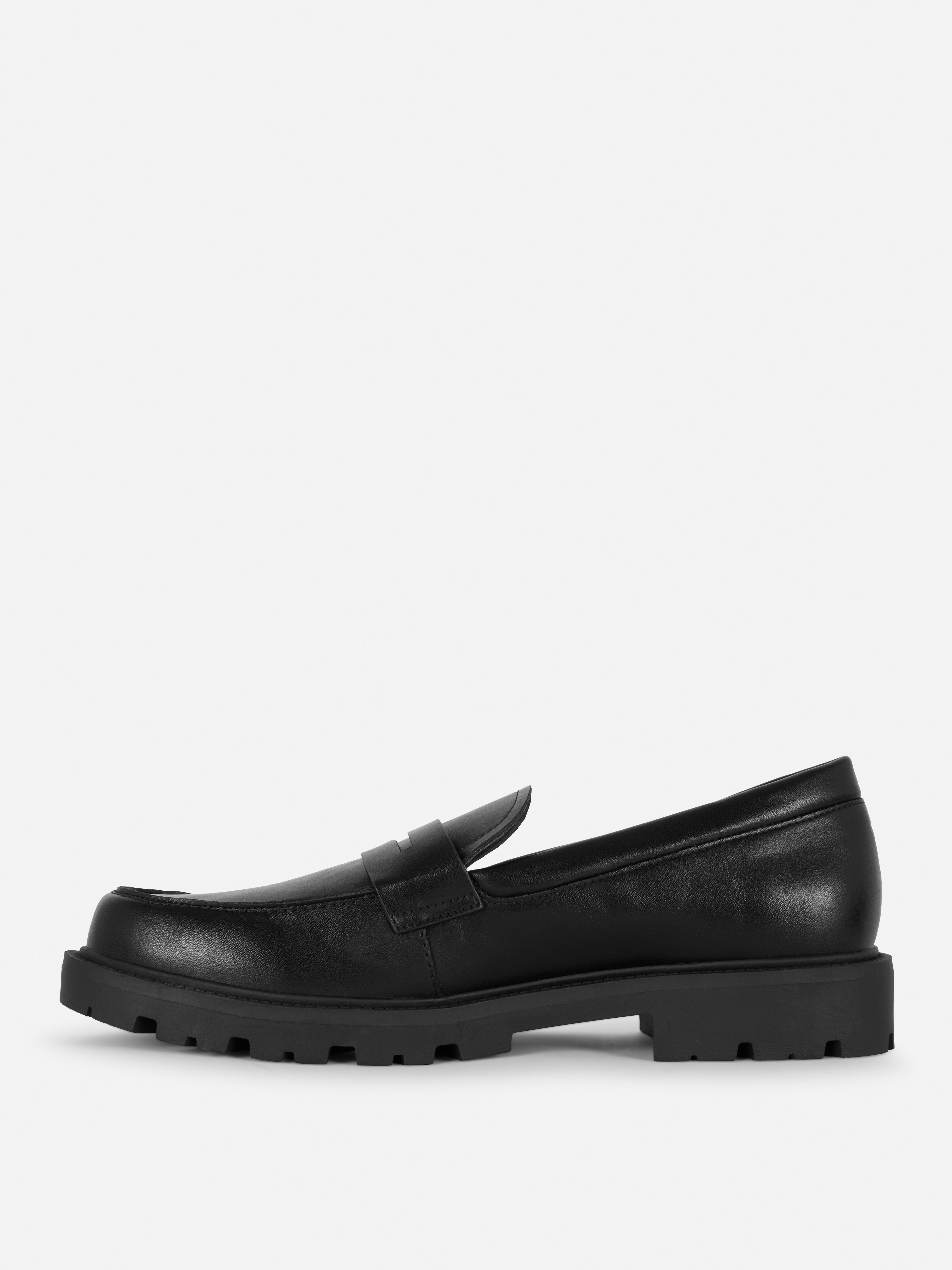 Mocasines gruesos sin cordones