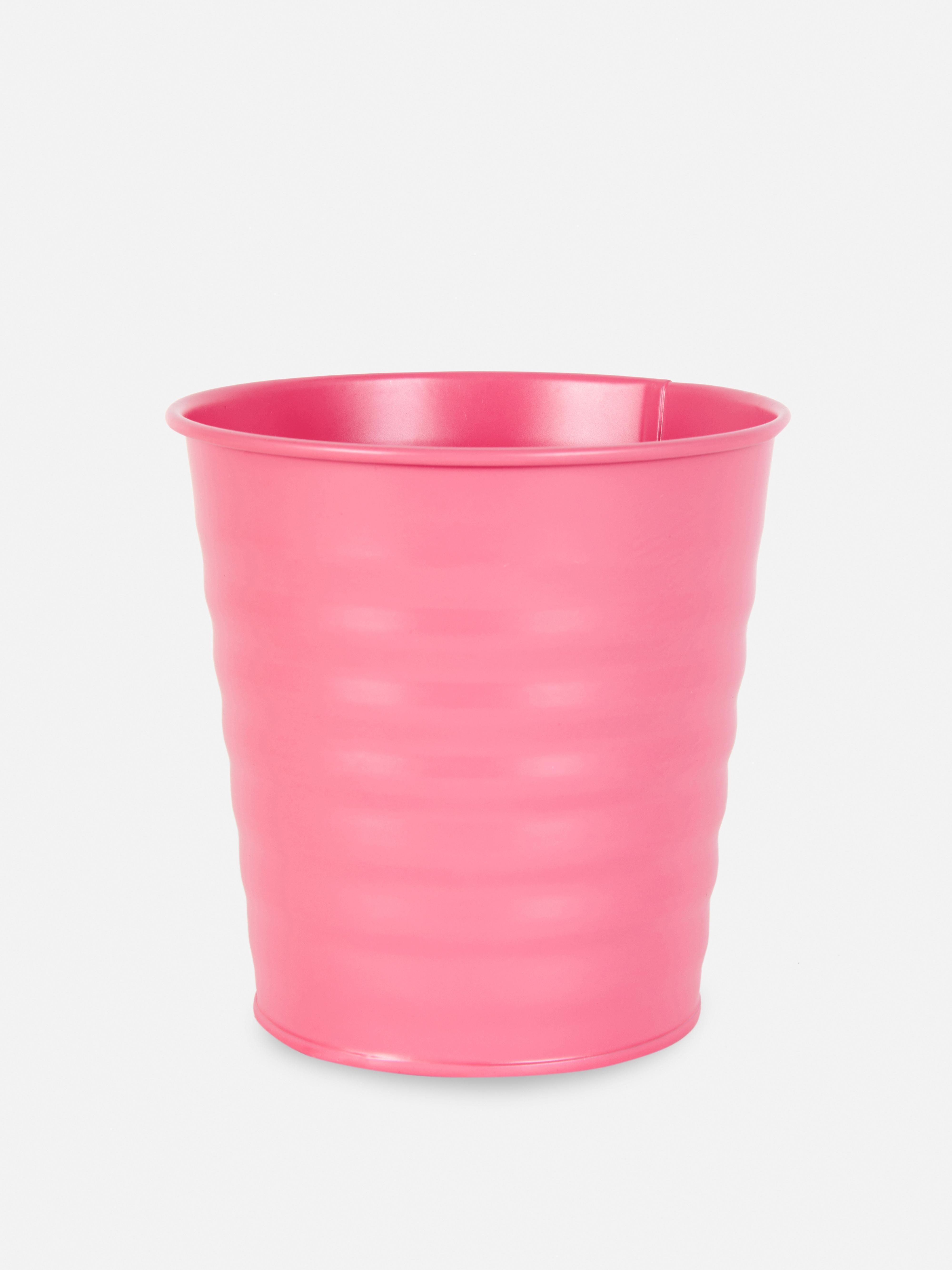 Vaso per pianta in metallo Rosa acceso