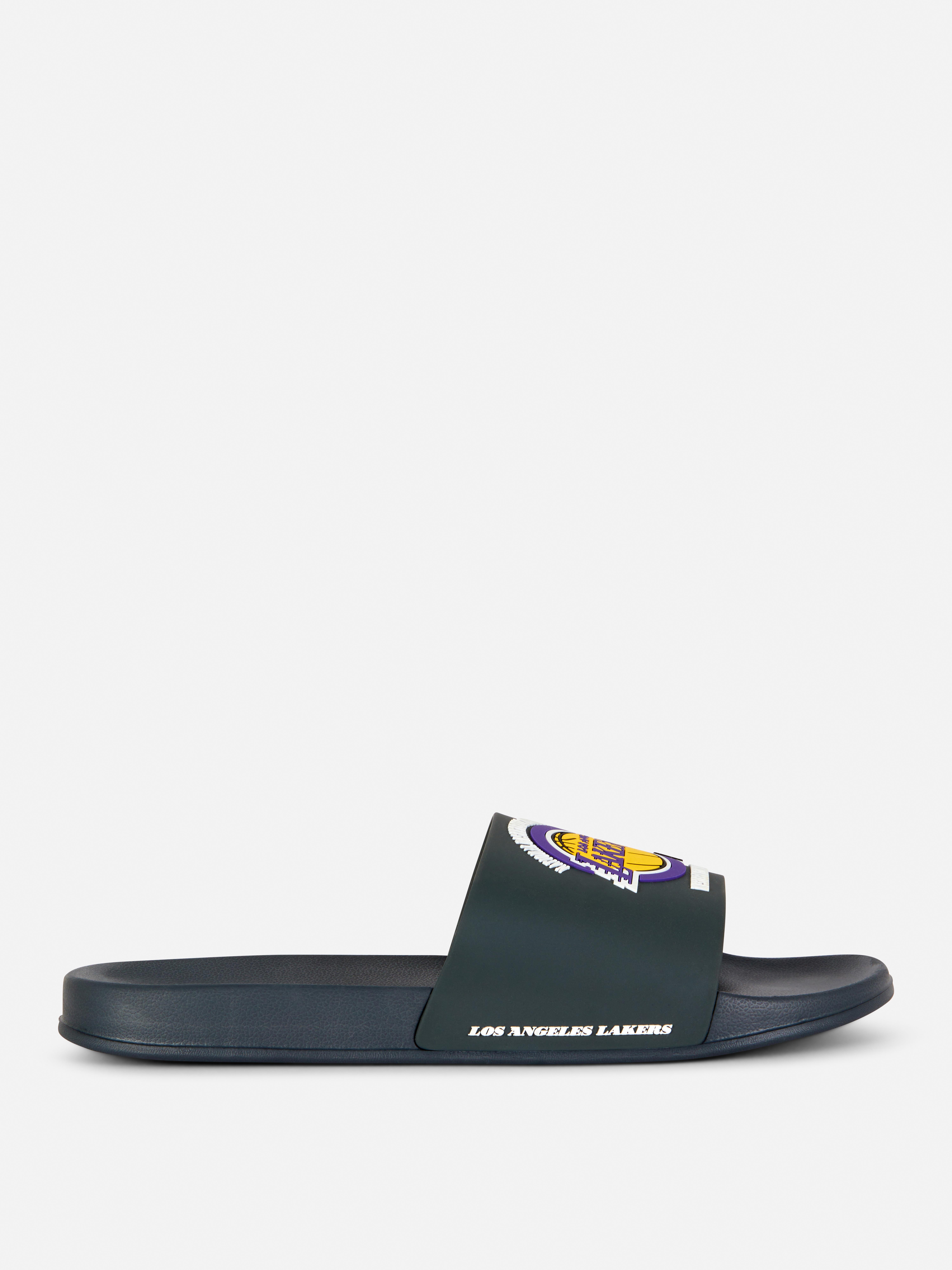 Chanclas con estampado gráfico de los LA Lakers