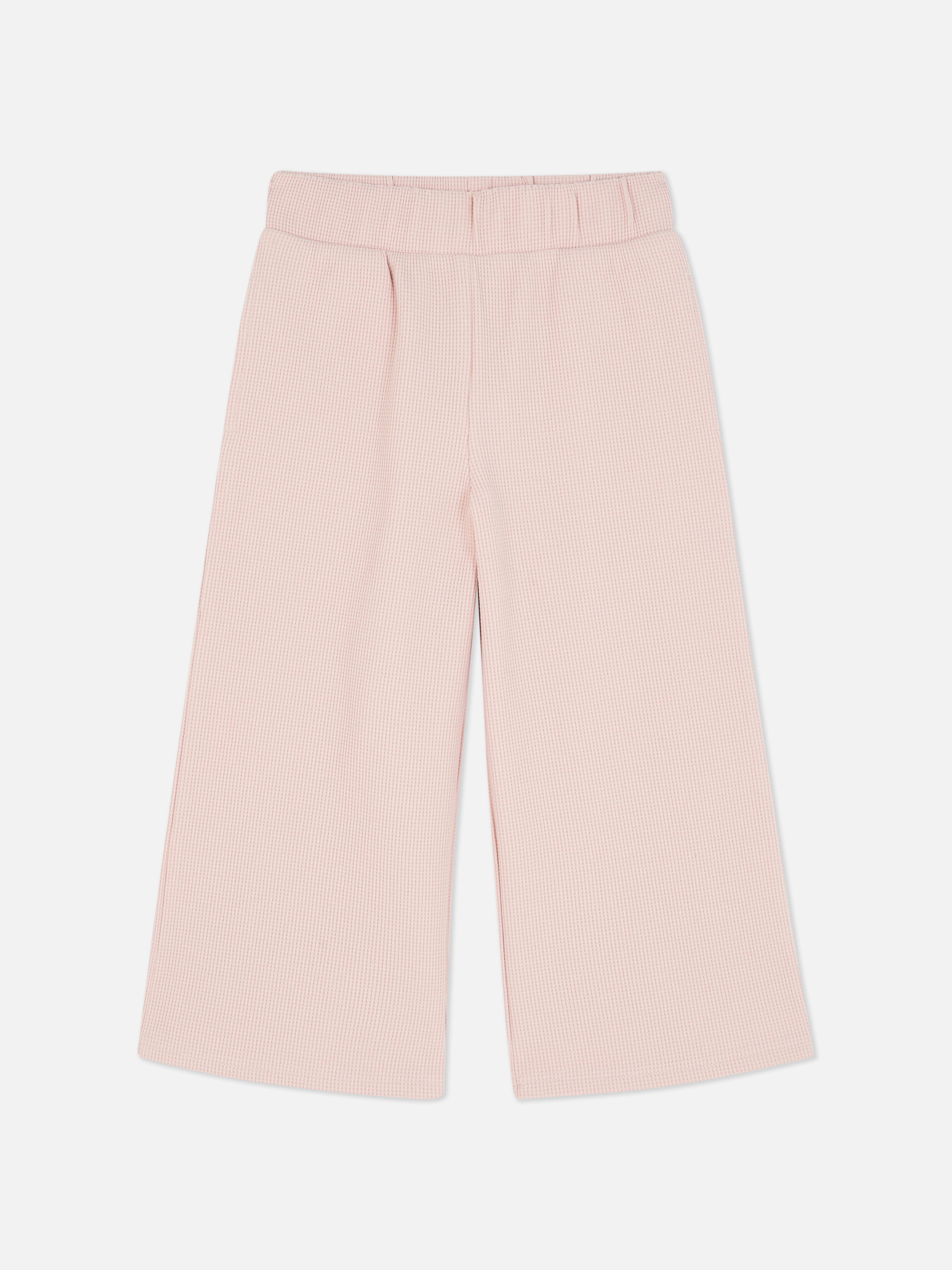 Pantaloni a nido d'ape elasticizzati