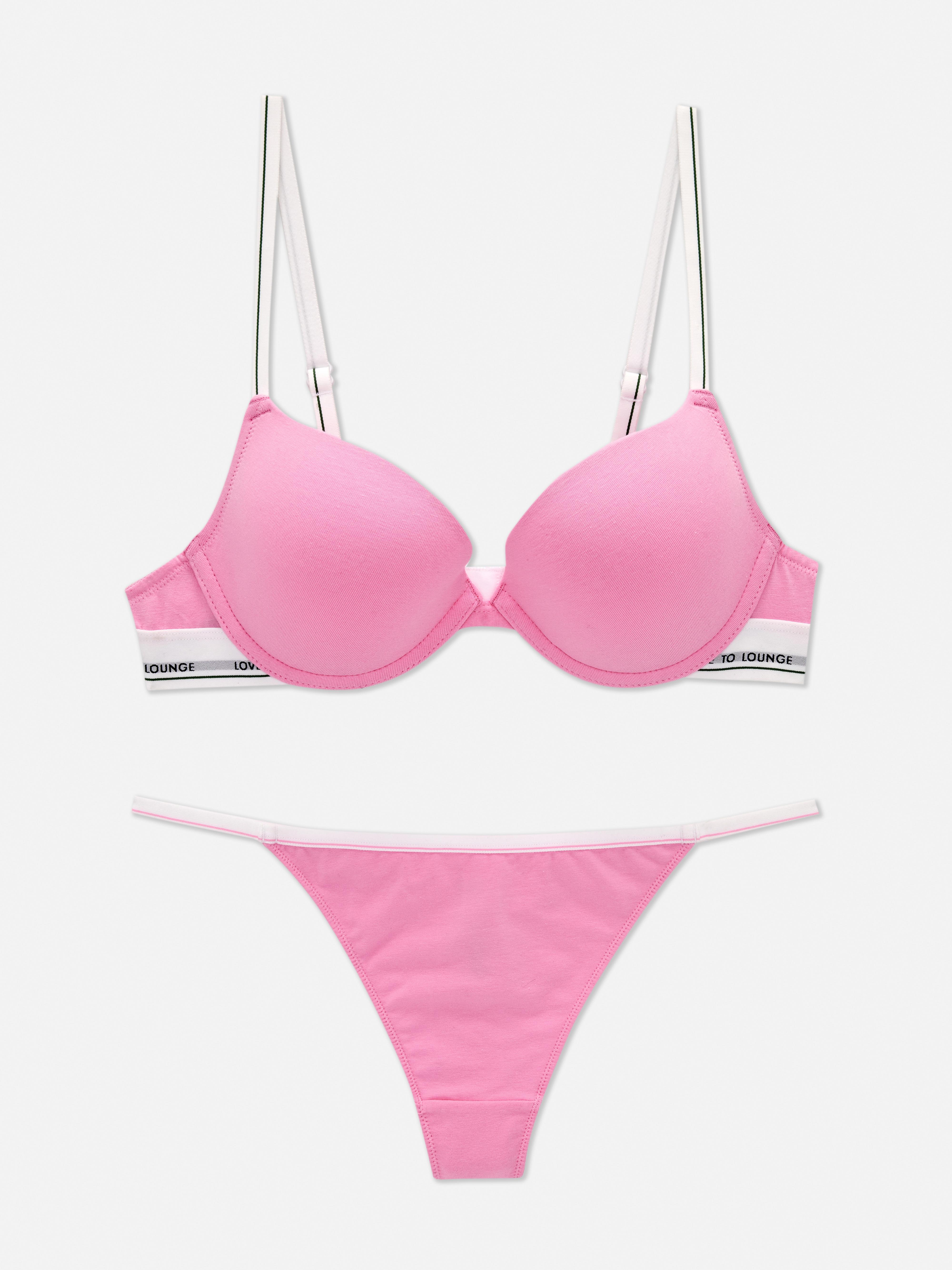 Set met push-upbeha Love To Lounge