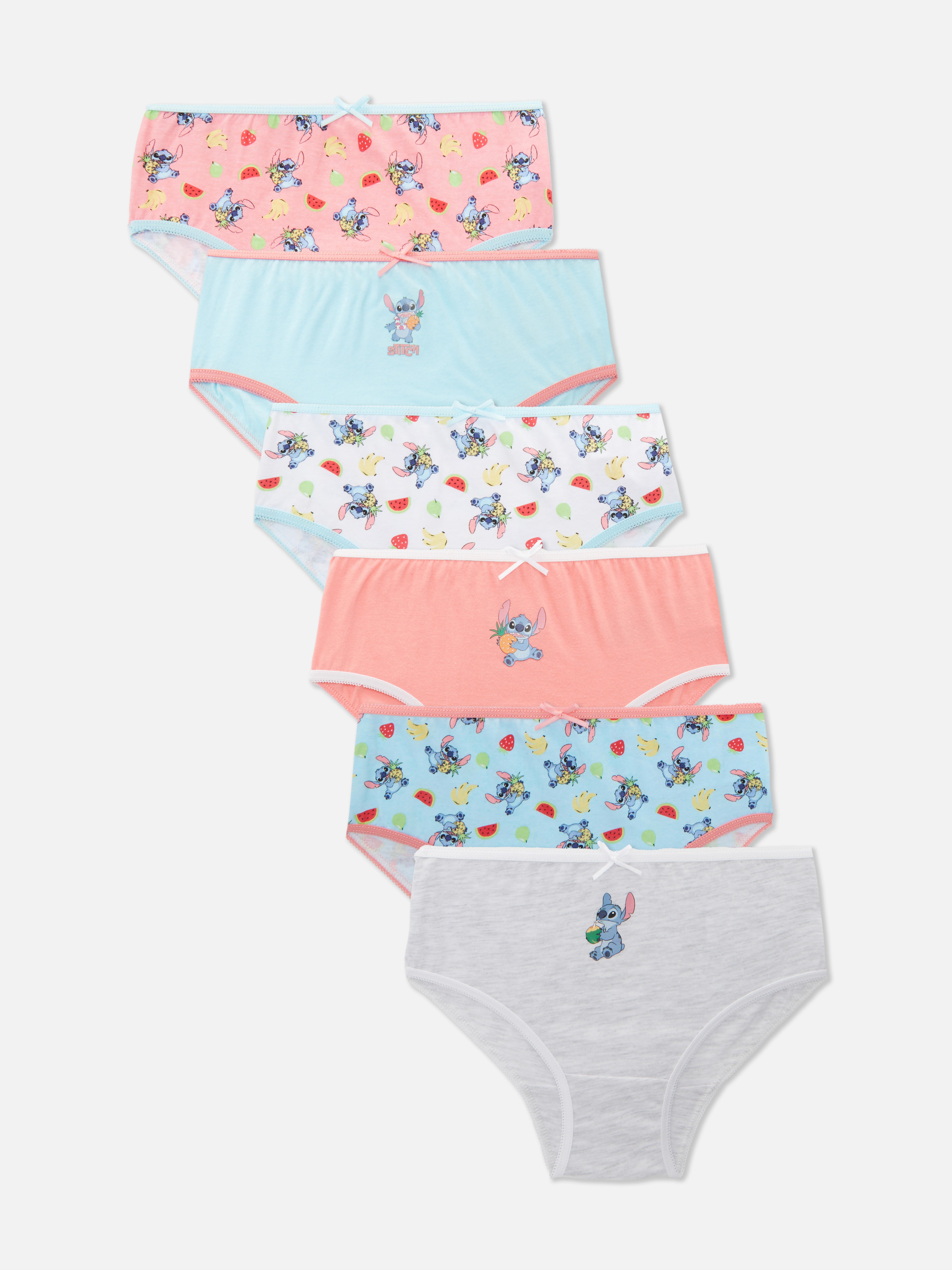 „Disney Stitch“ Slips mit Grafik, 6er-Pack