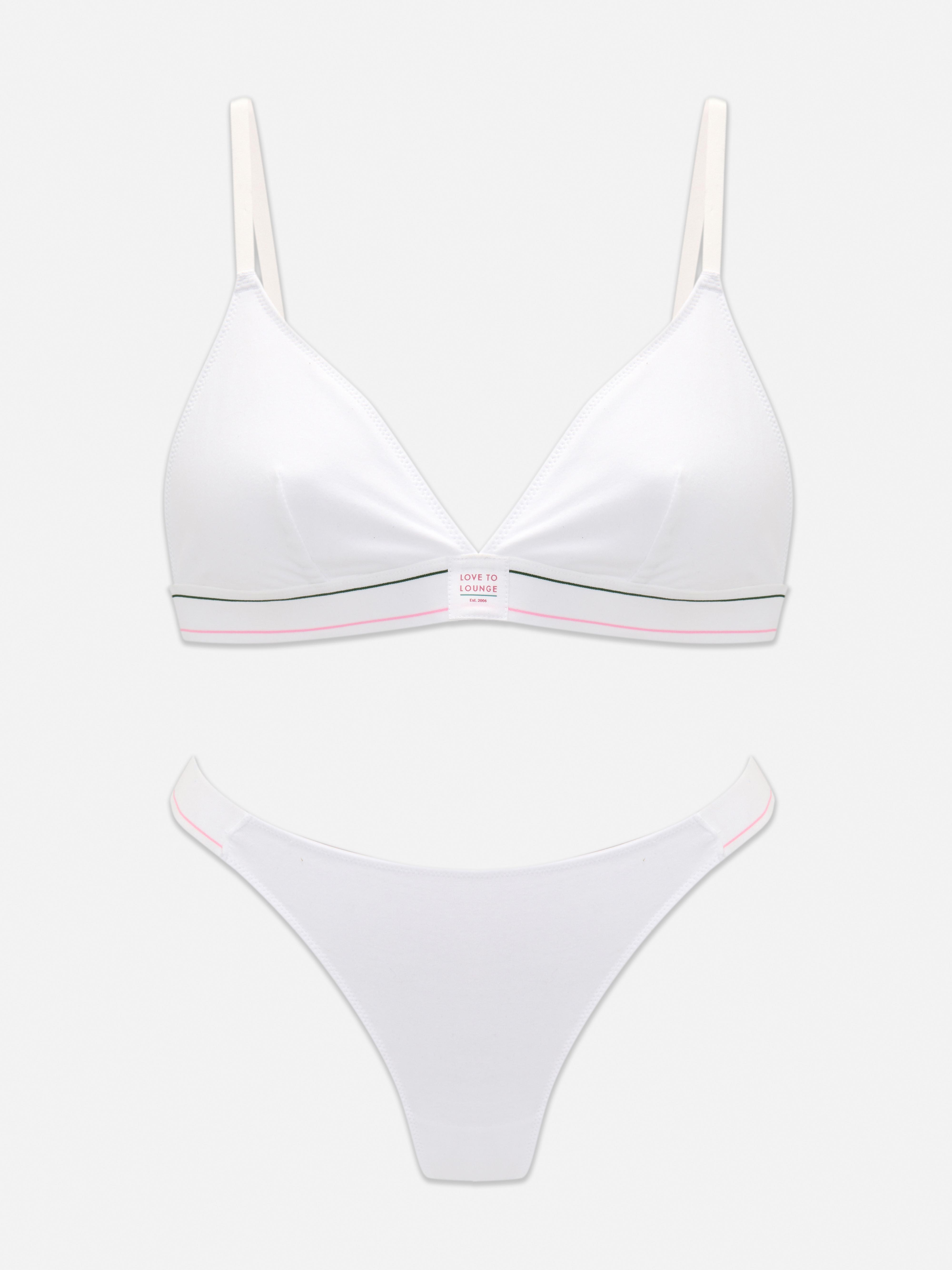 Conjunto lingerie triângulo Love To Lounge