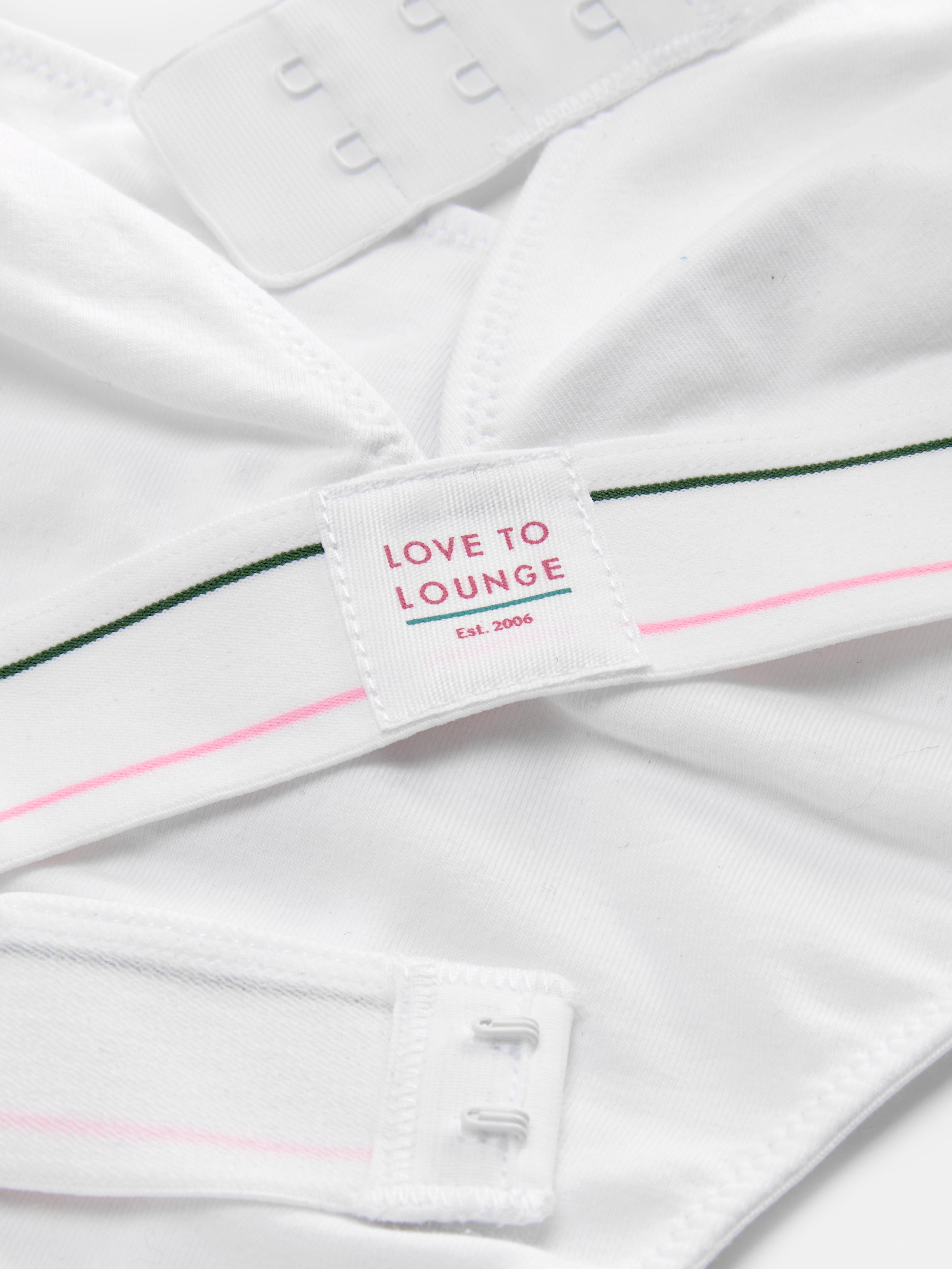 Triangelvormige lingerieset 'Love to Lounge'