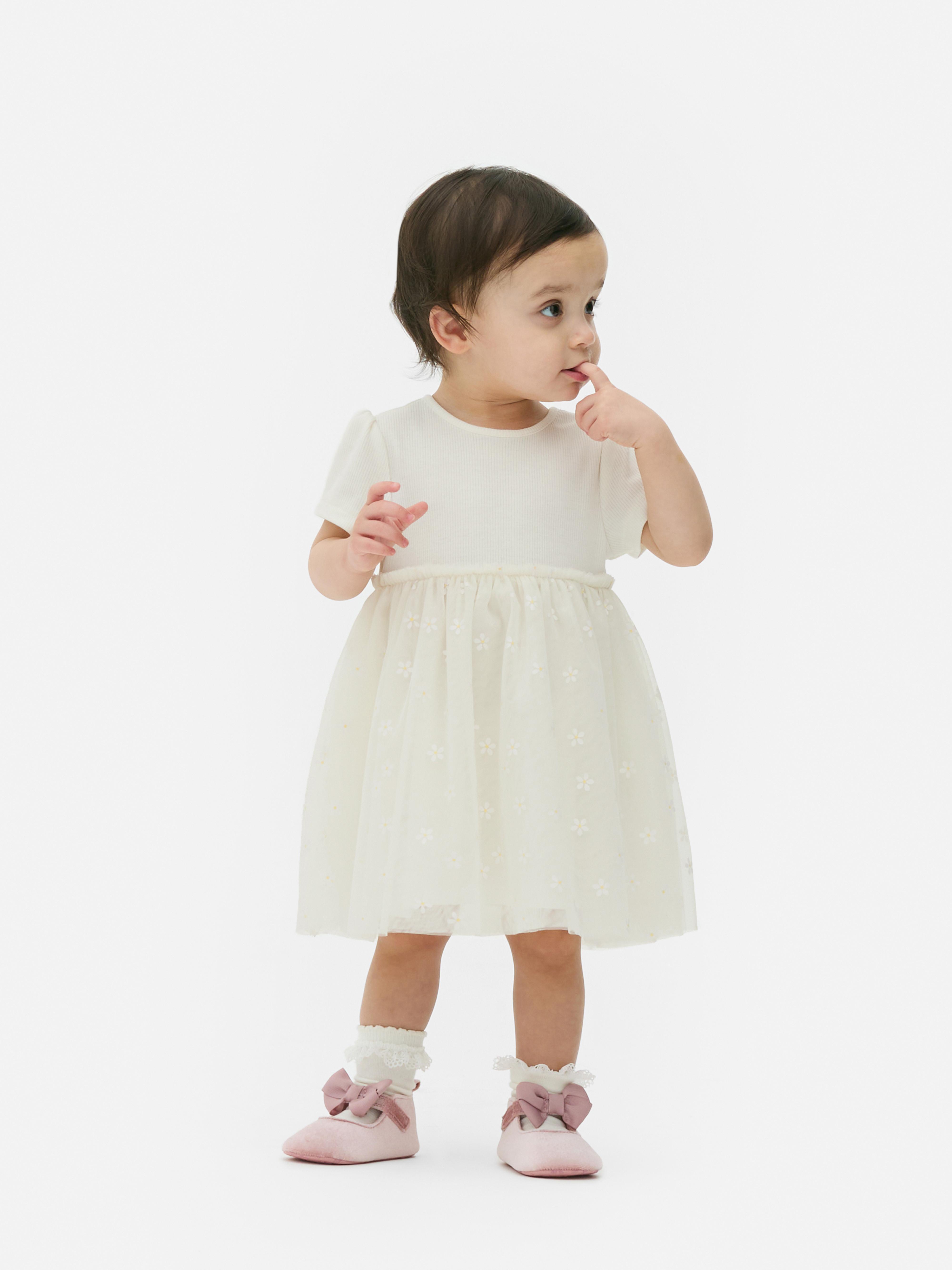 Tutu-jurk met madeliefjes