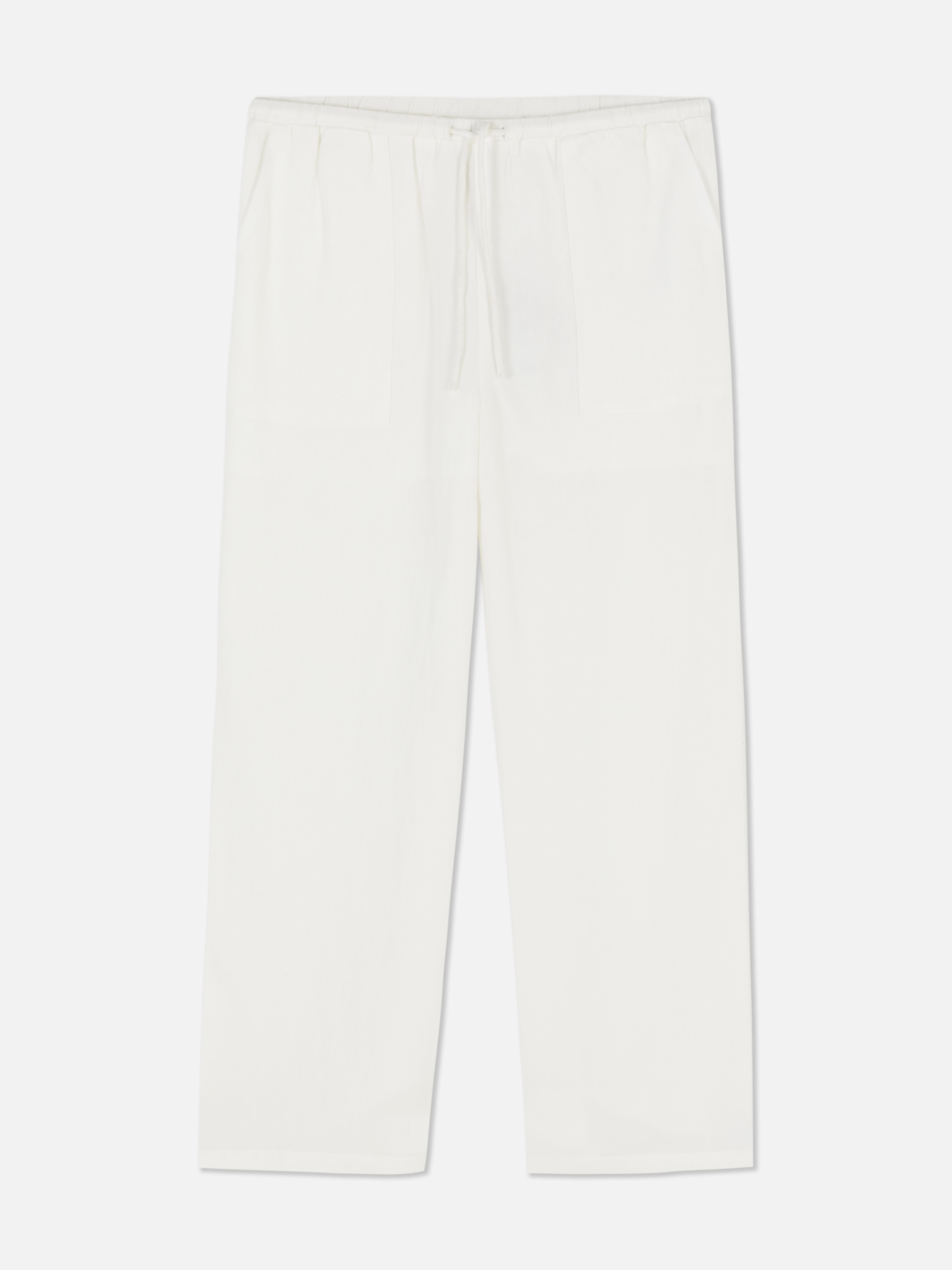 Pantaloni cu croială lejeră și șnur