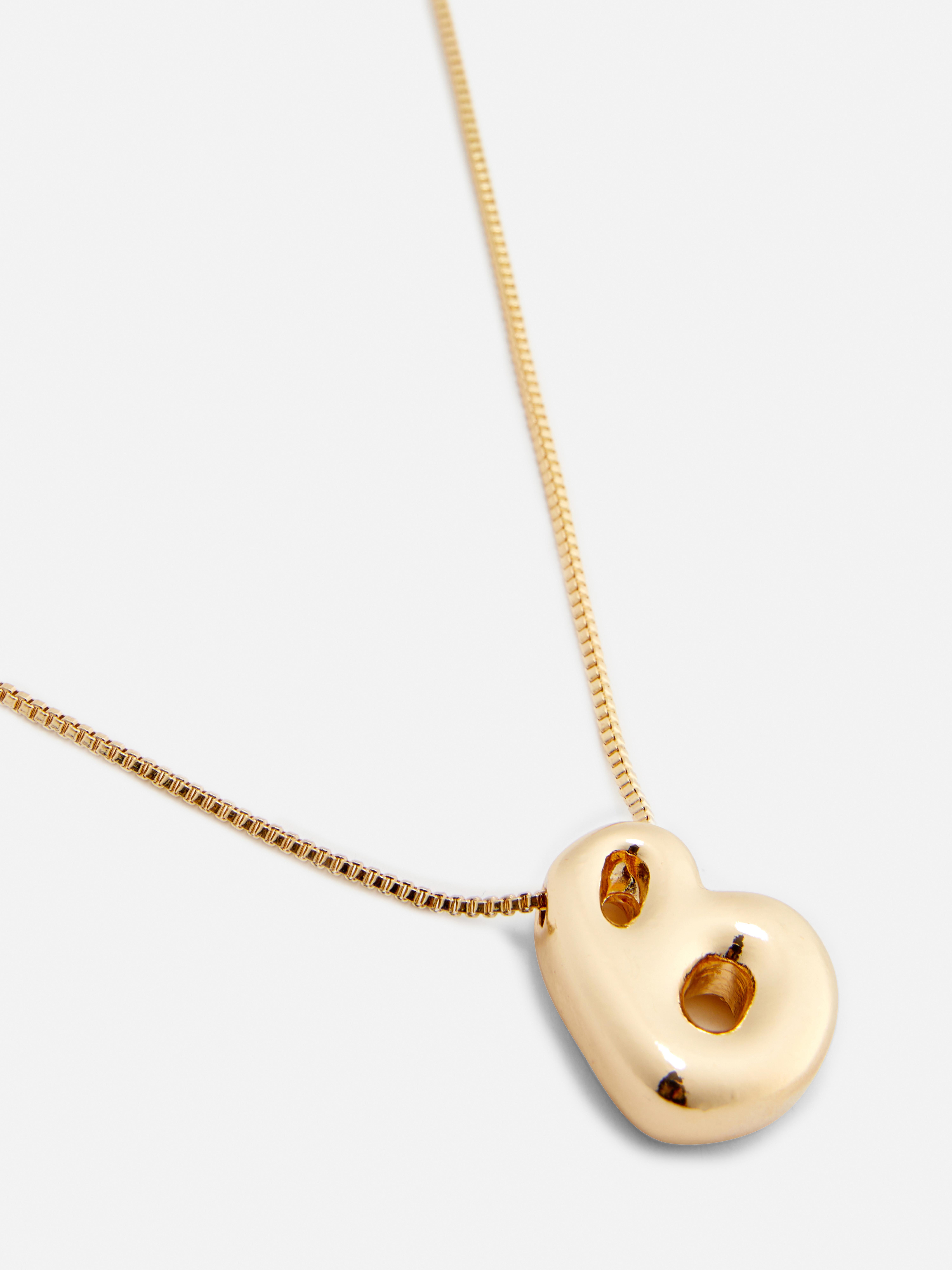 Collana con iniziale bombata The Edit
