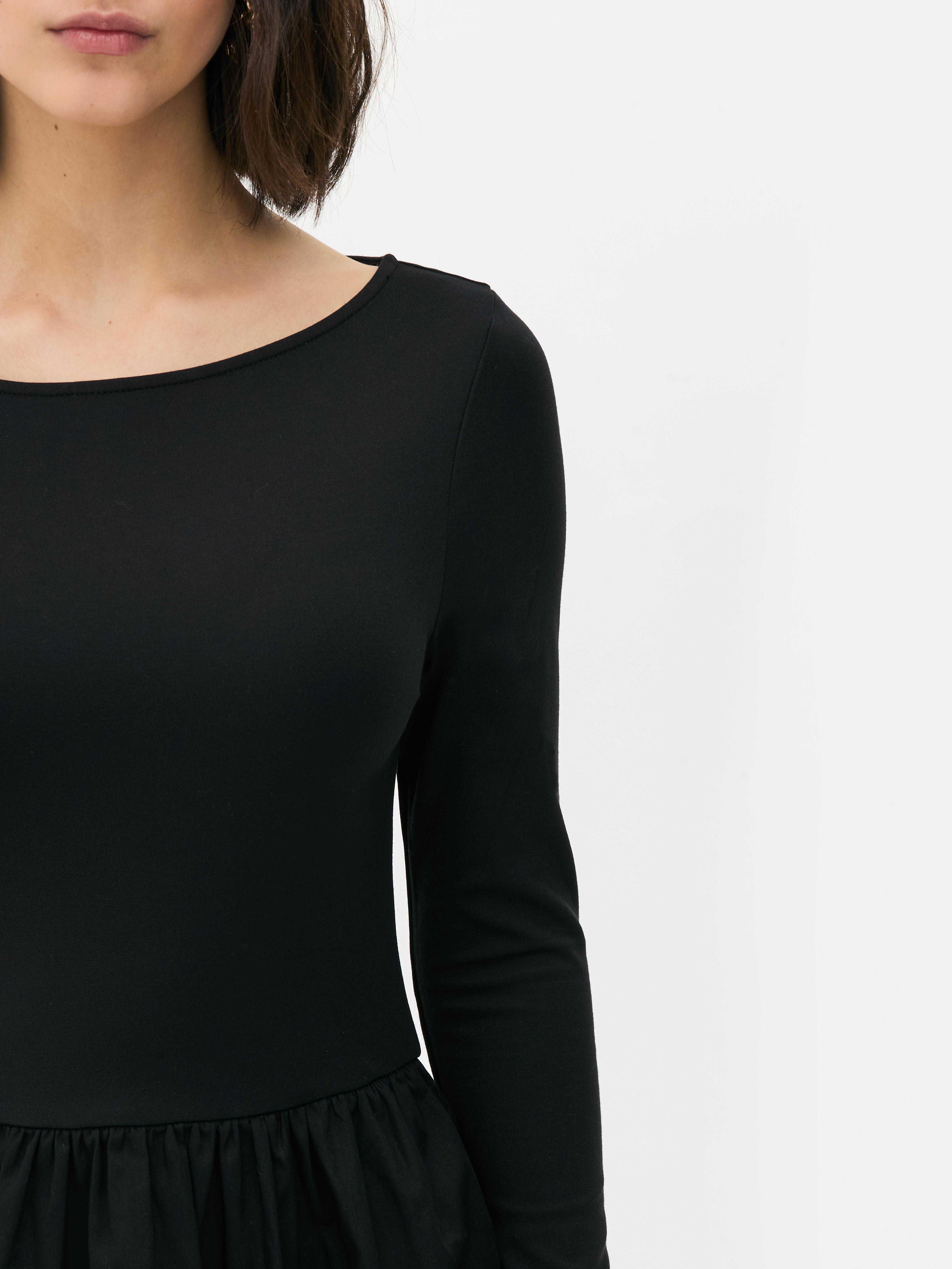 2-in-1 T-Shirt Midi Dress