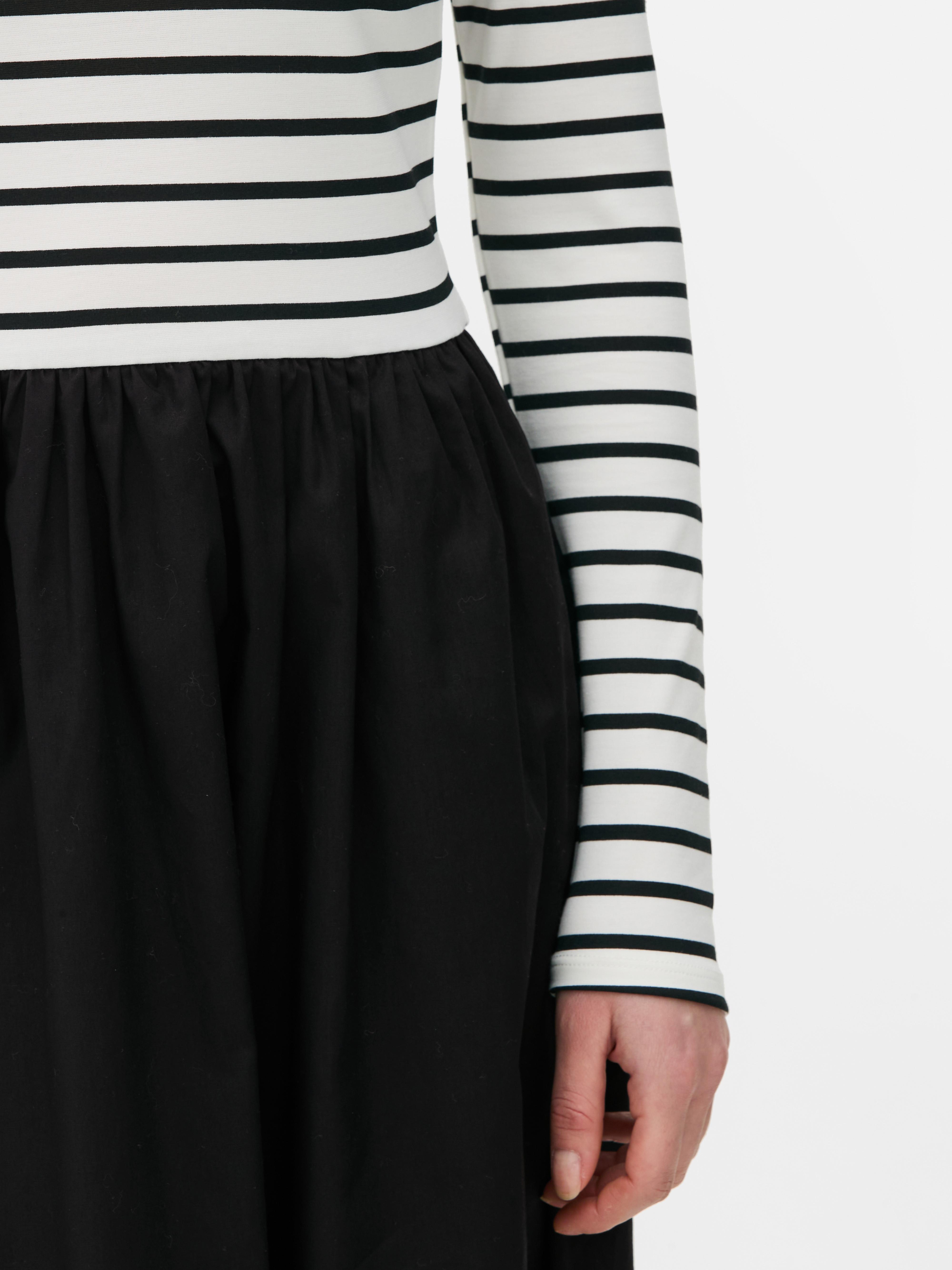 2-in-1 T-Shirt Midi Dress