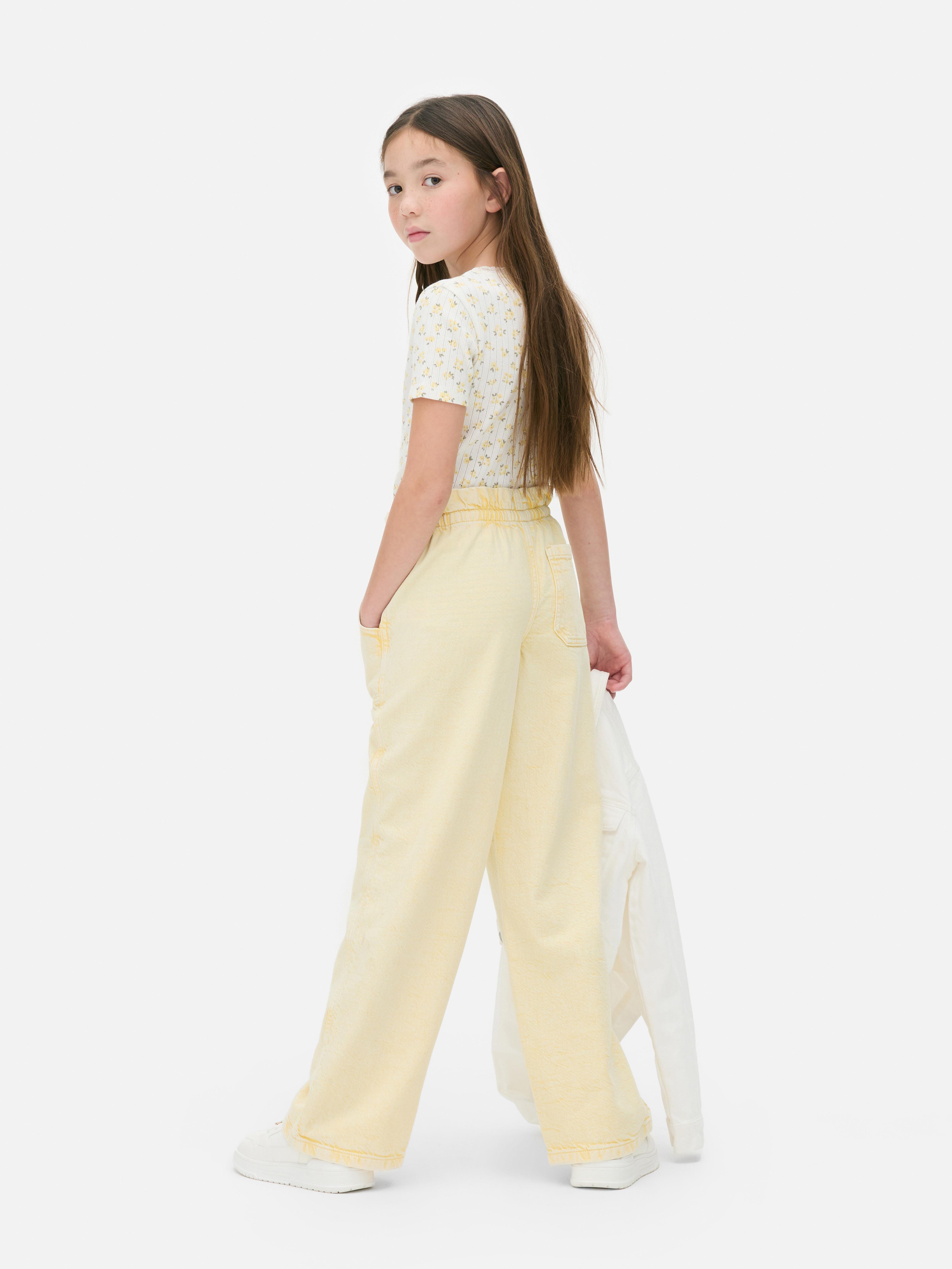 Pantalones paperbag con cordón de ajuste