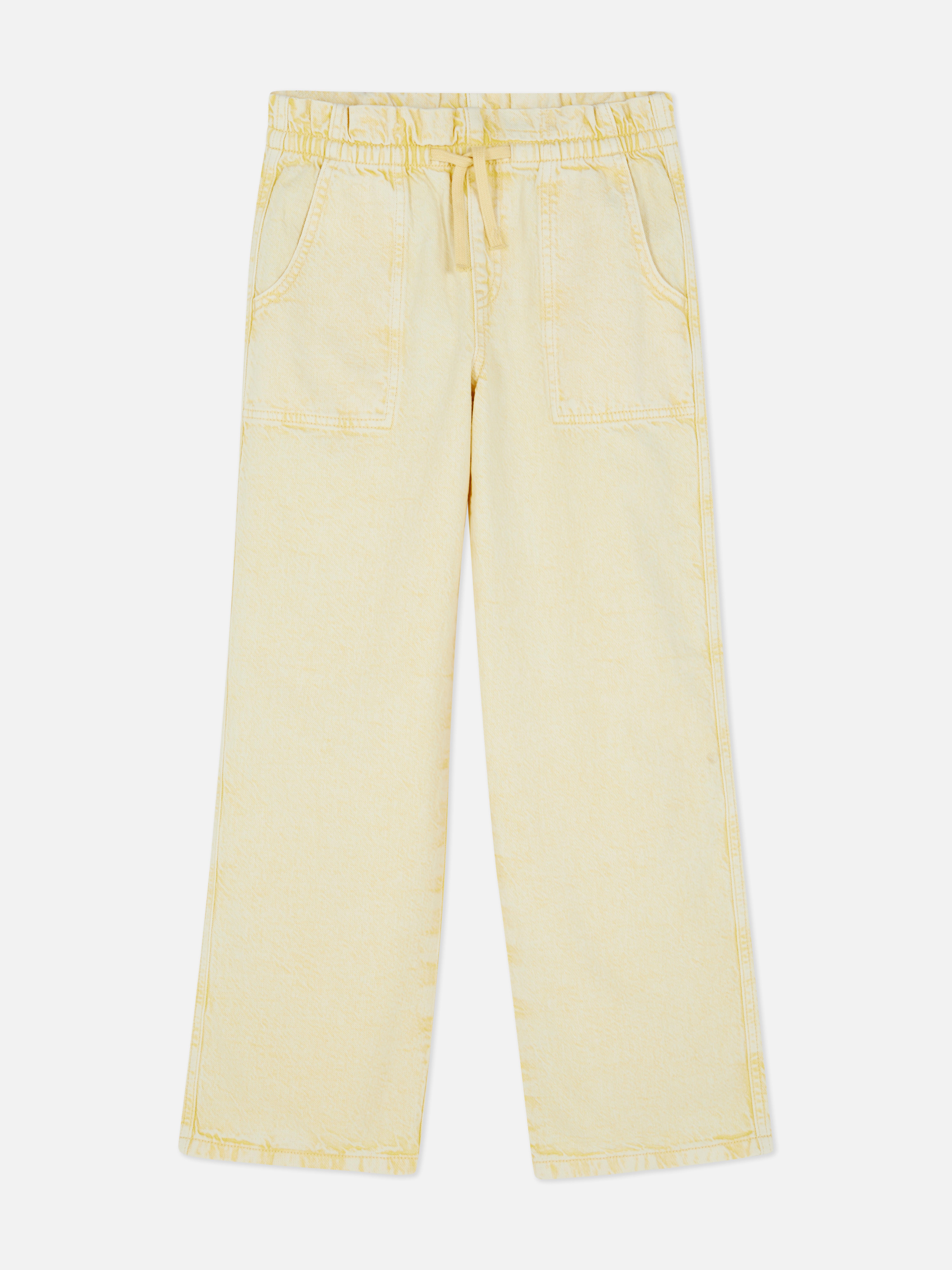 Pantalones paperbag con cordón de ajuste