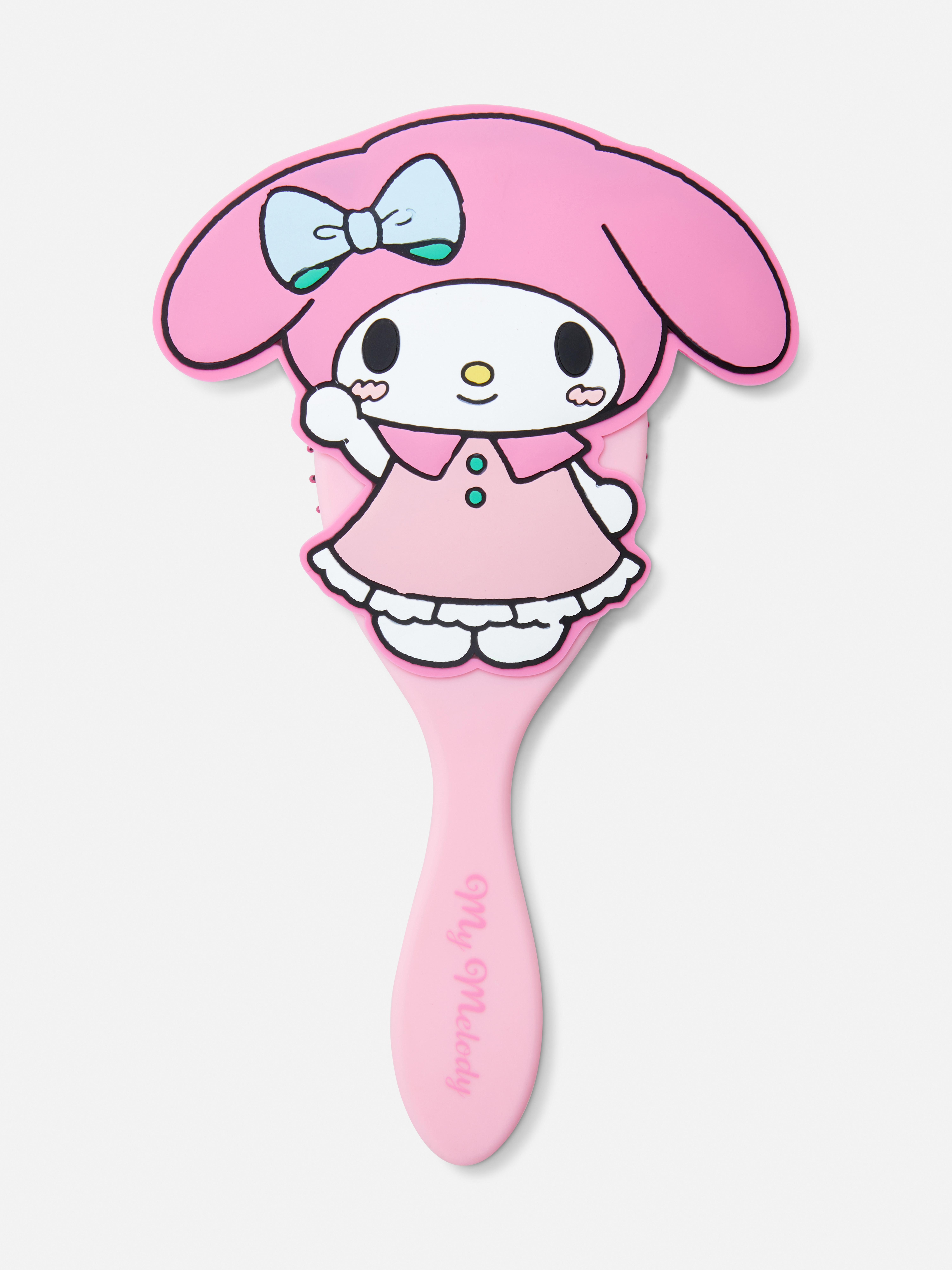 Brosse à cheveux plate Hello Kitty My Melody