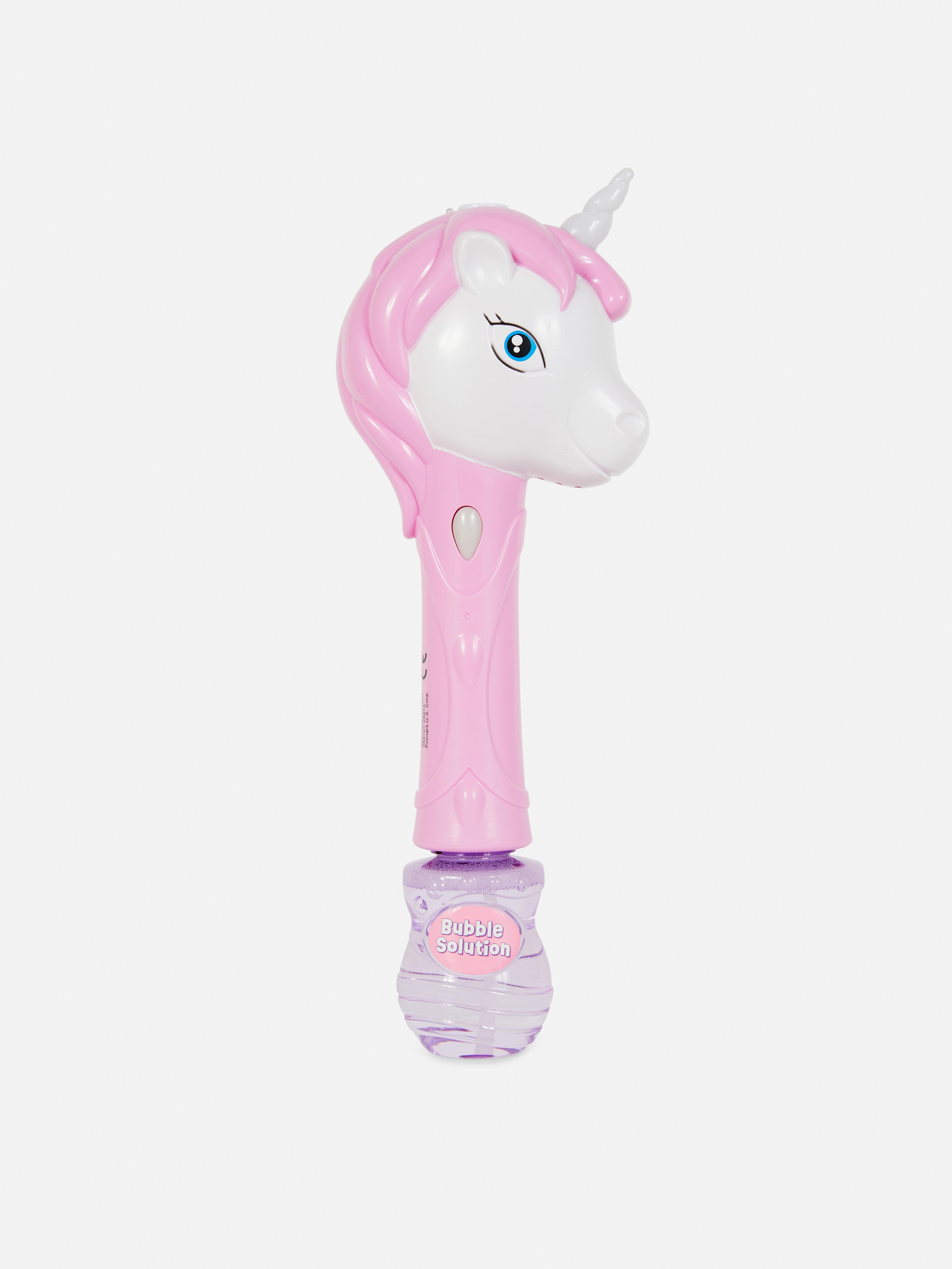 Jucărie baghetă de făcut baloane, în formă de unicorn, cu LED