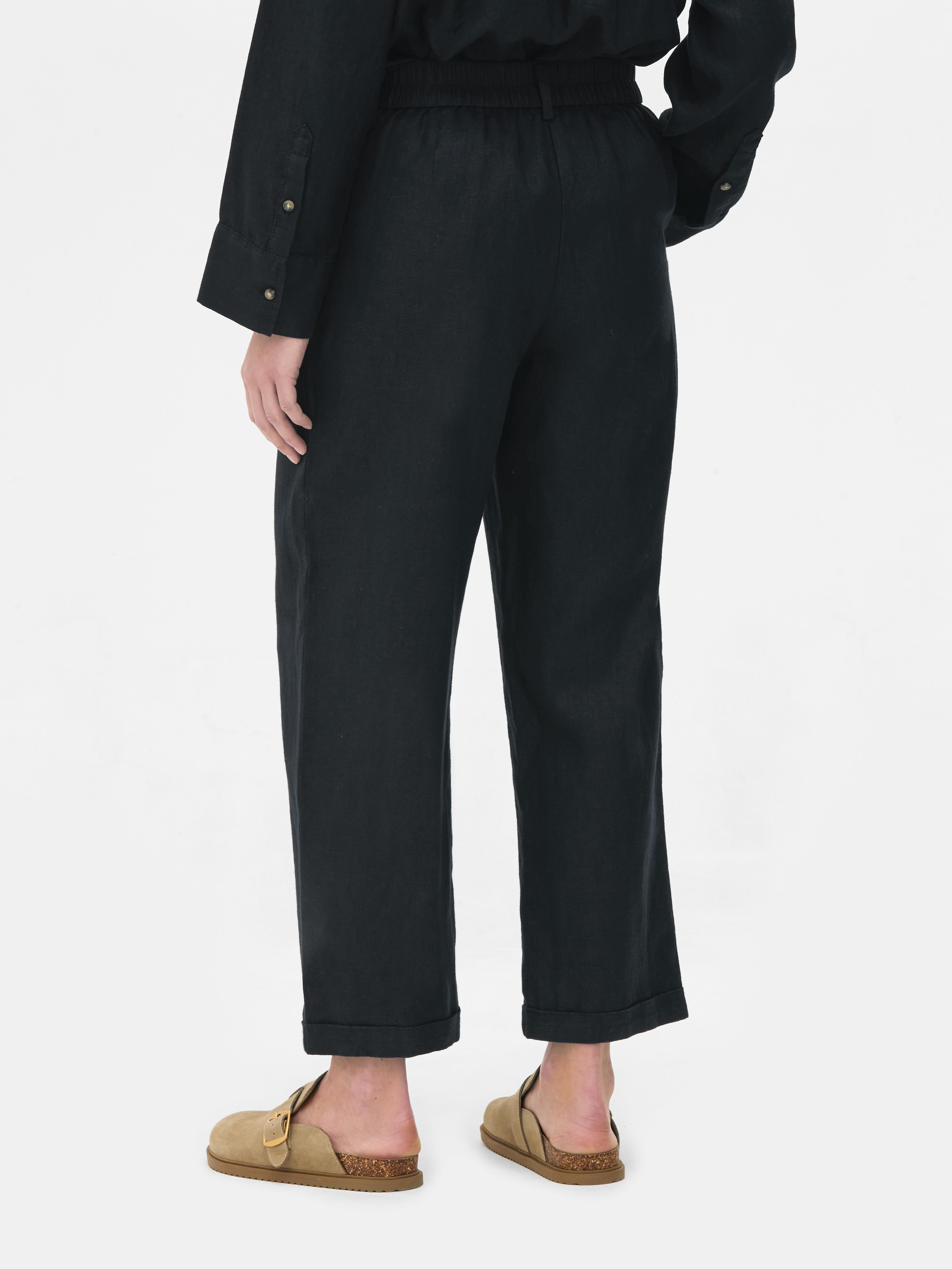 Pantalon en lin The Edit