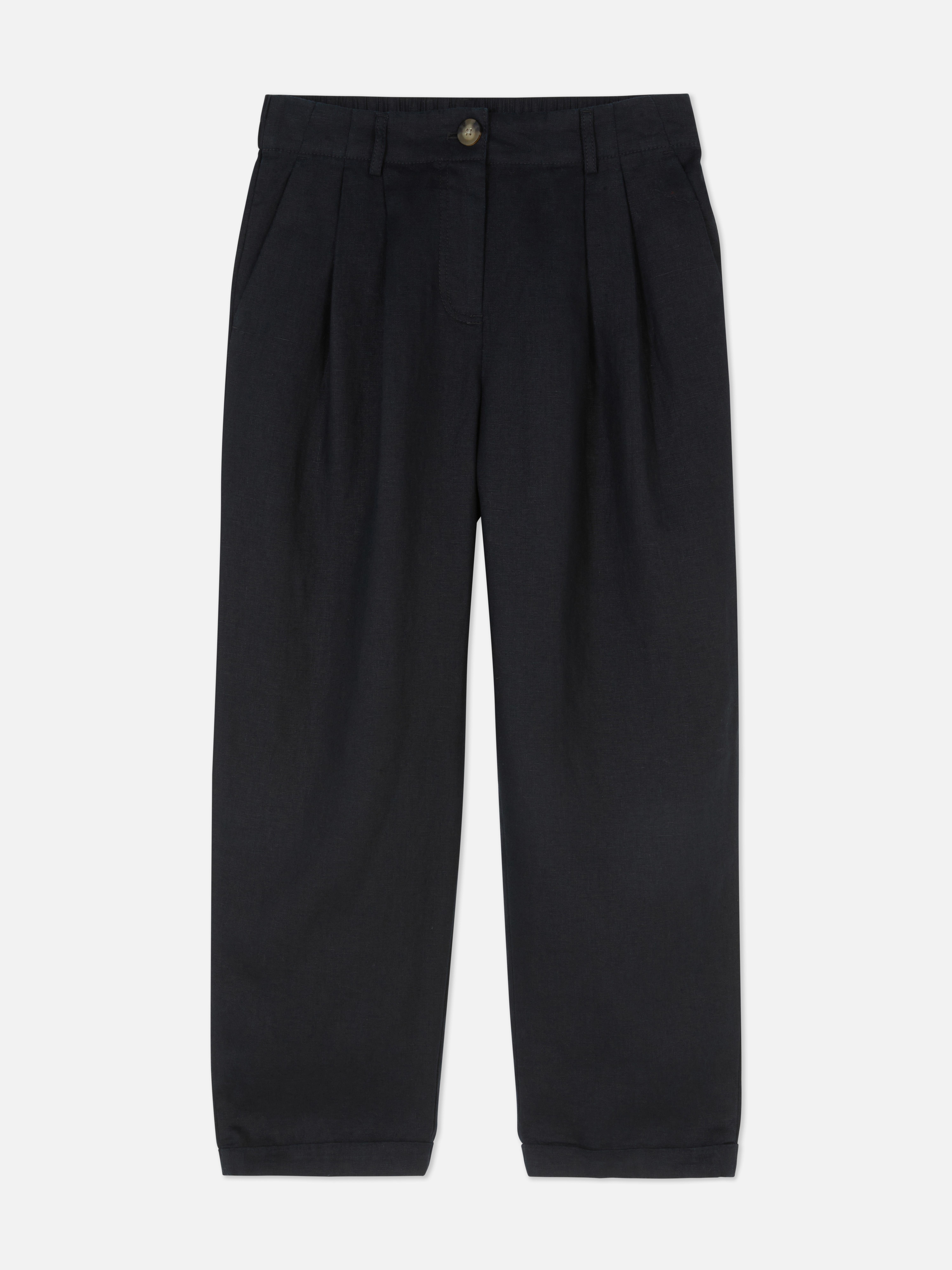 Pantalon en lin The Edit