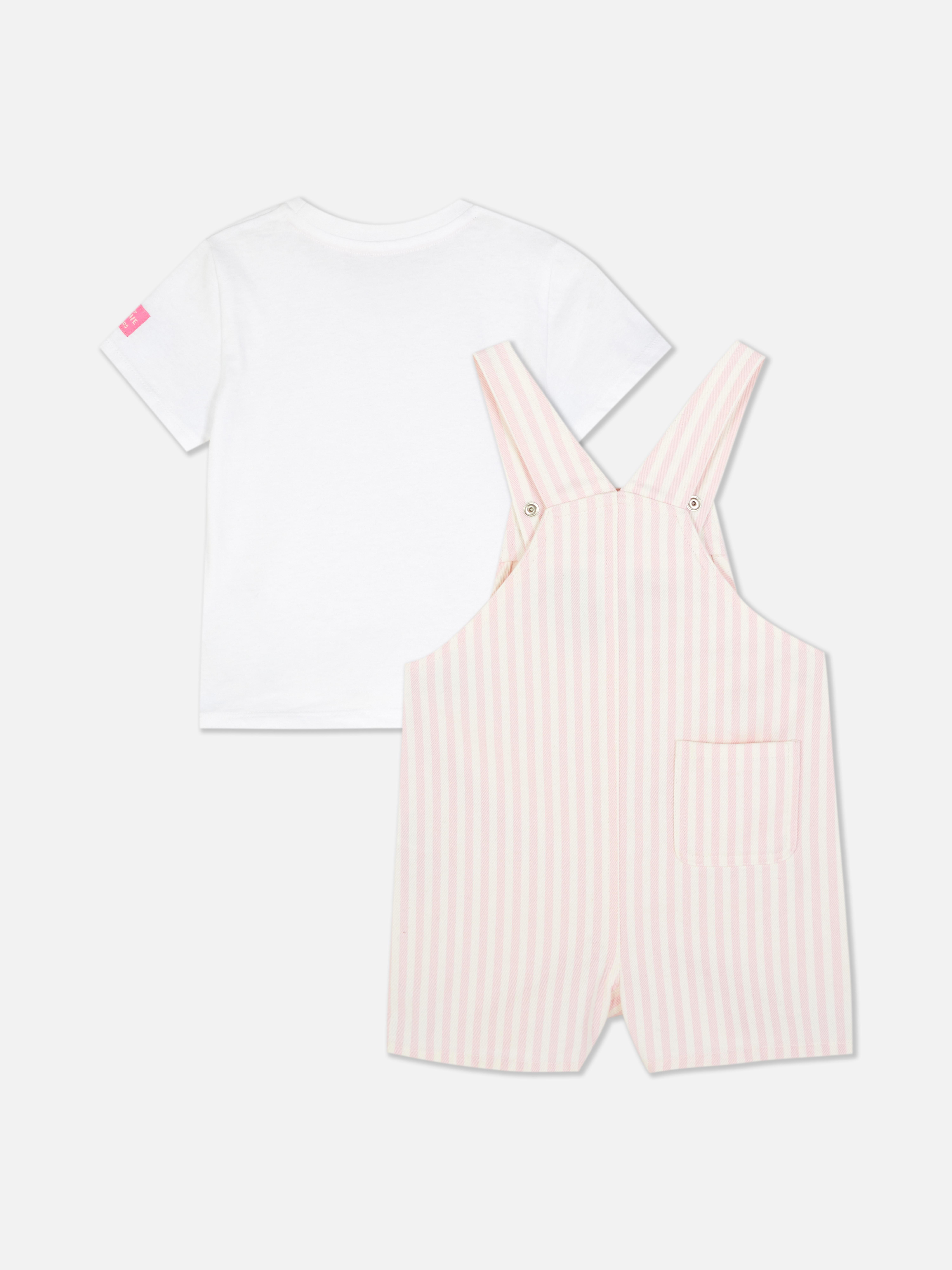 Ensemble t-shirt et salopette Disney Minnie Mouse