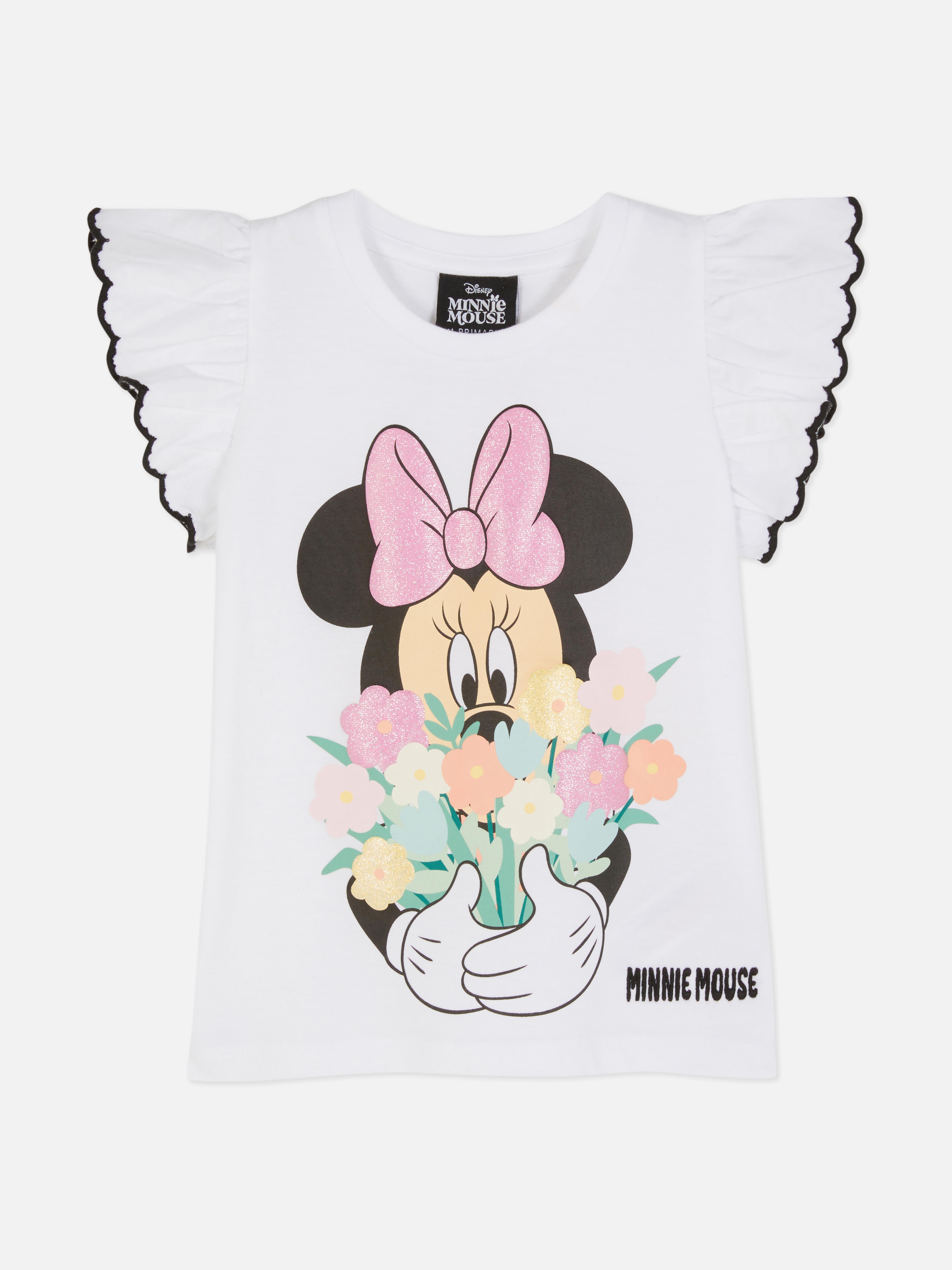 „Disney Minnie Maus“ T-Shirt mit Rüschen
