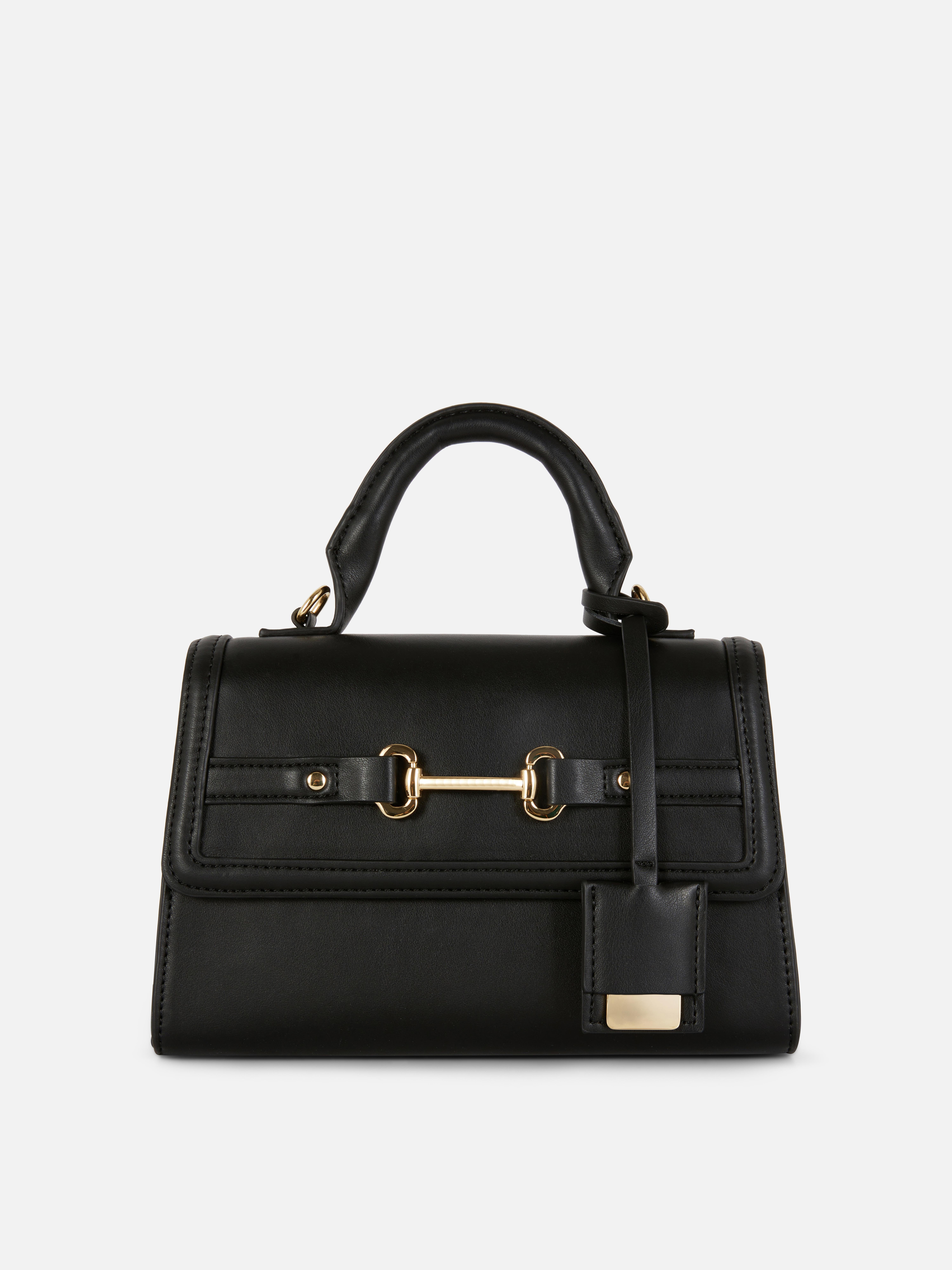 Tasche mit Trensenschnalle und Tragegriff