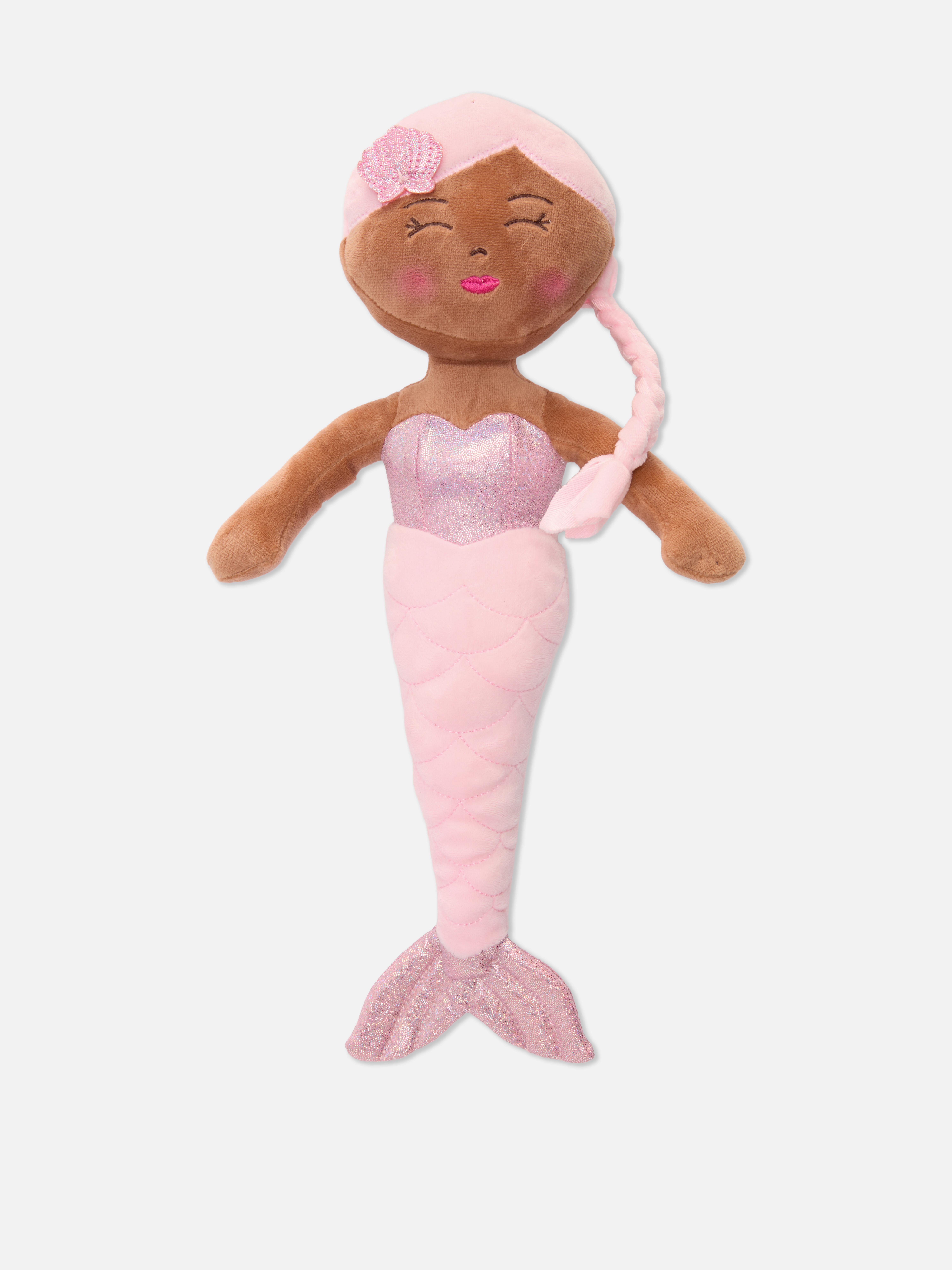 Boneca peluche sereia