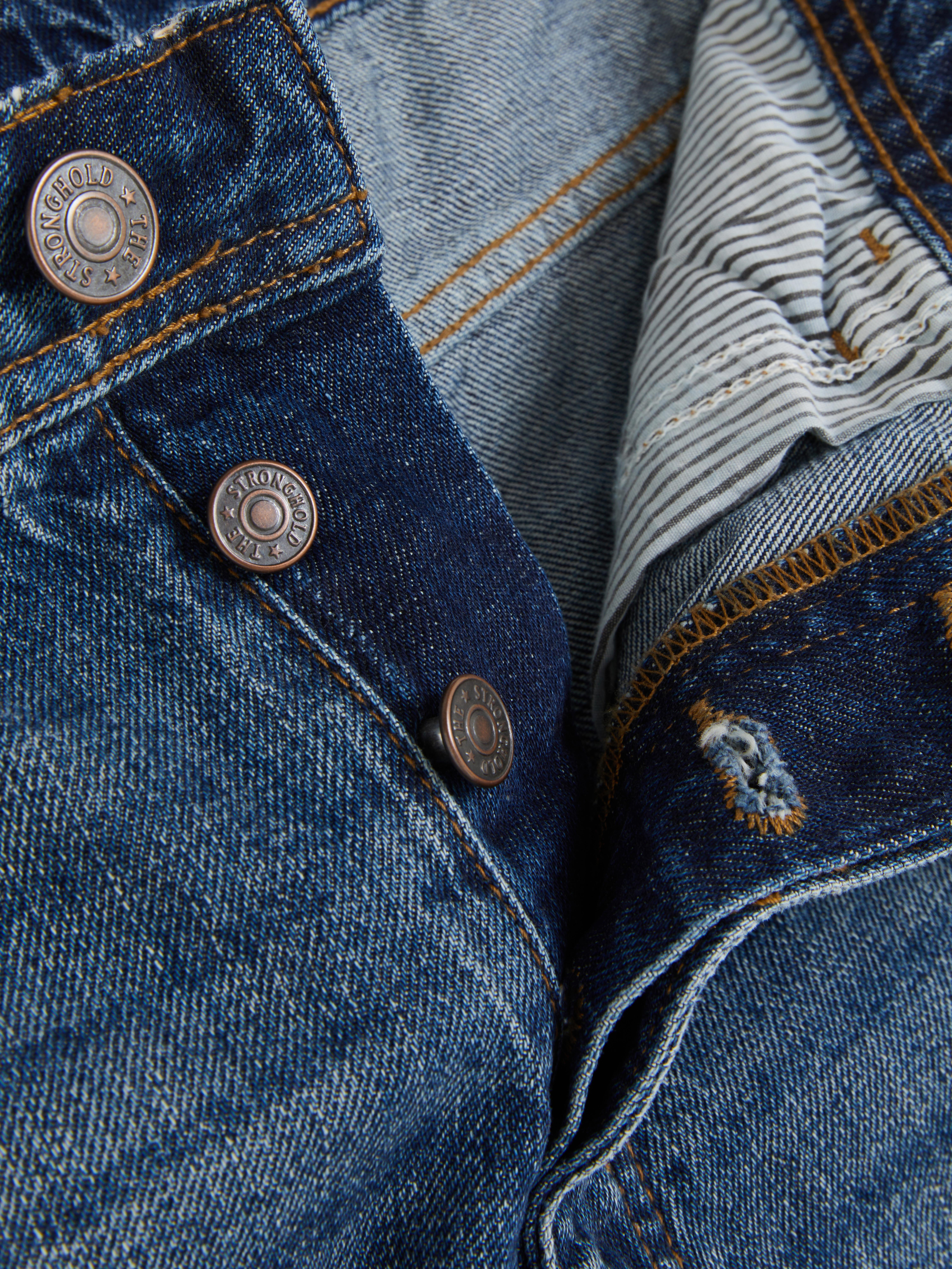 The Stronghold High-Waisted Straight Leg Jeans