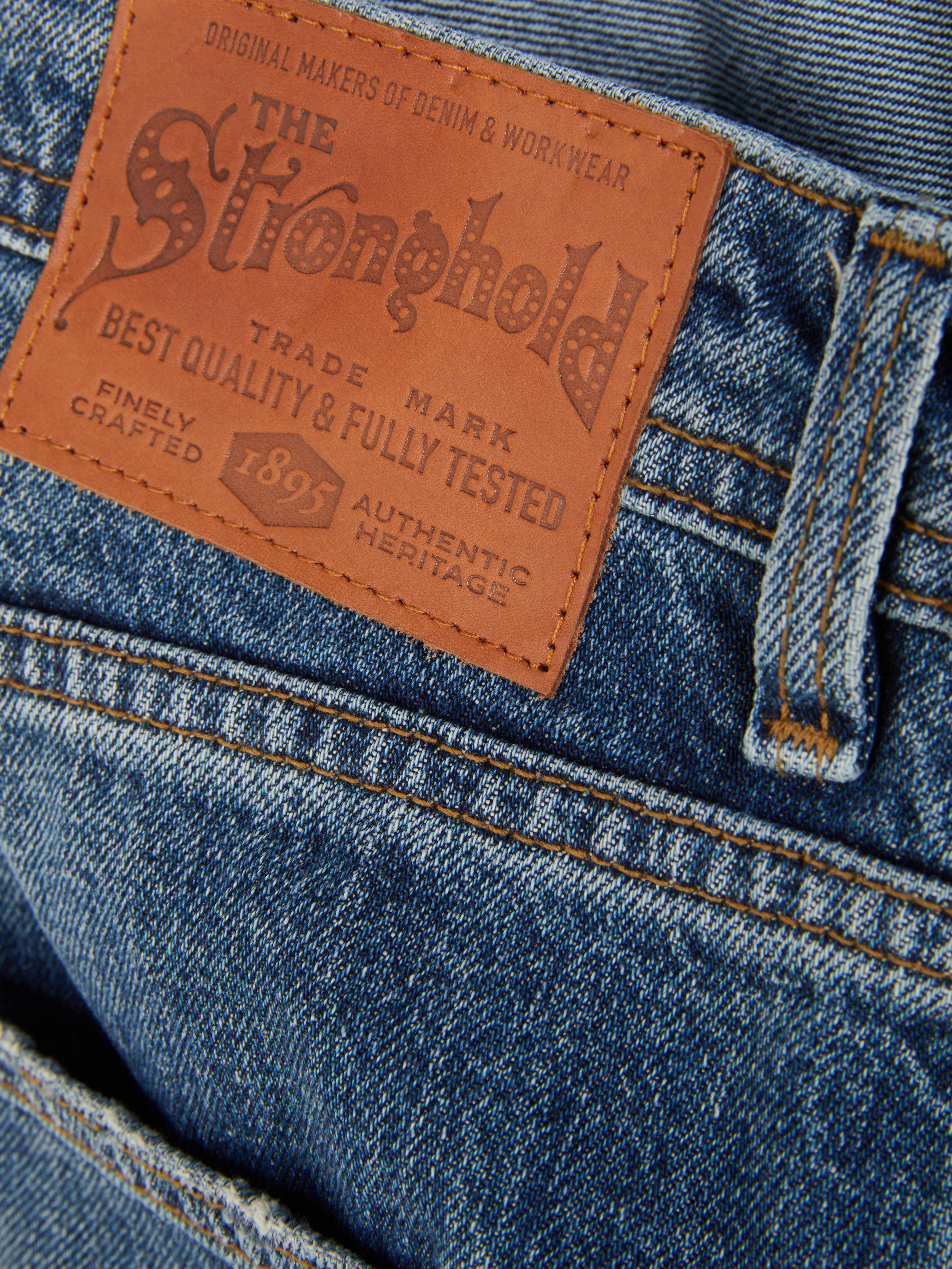 The Stronghold High-Waisted Straight Leg Jeans