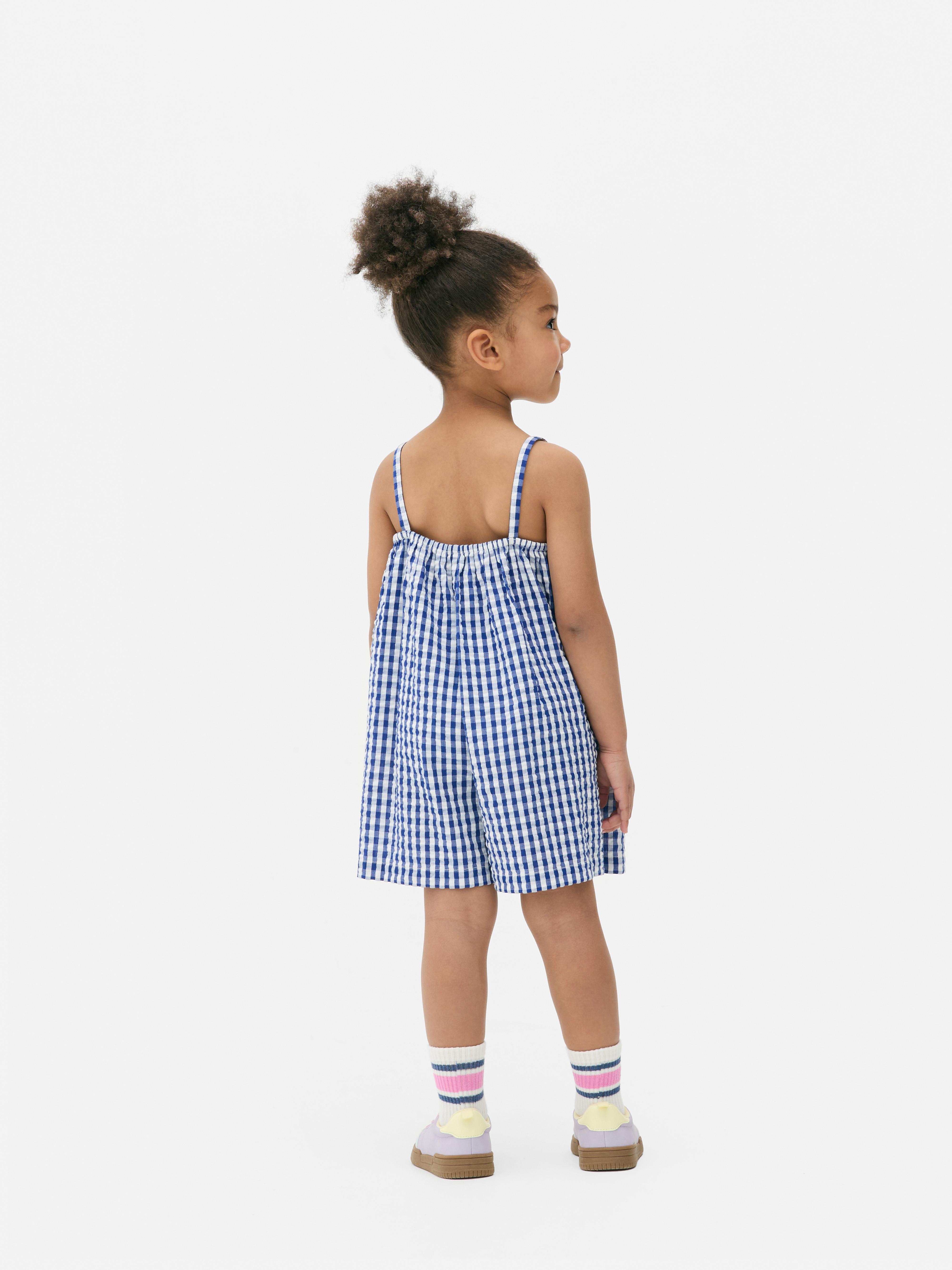 Playsuit met Vichy-ruit