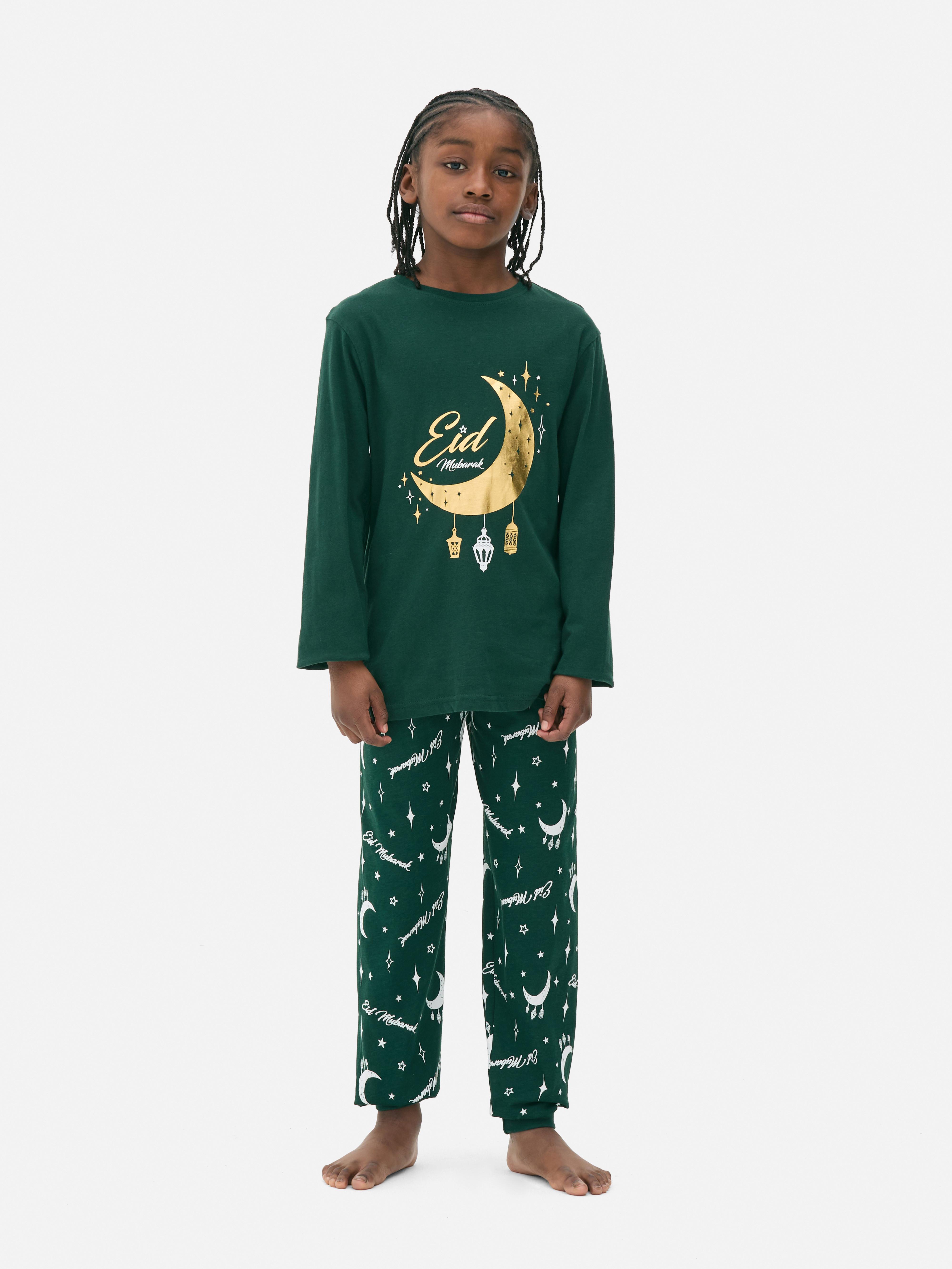 Matchende pyjama voor kinderen Eid