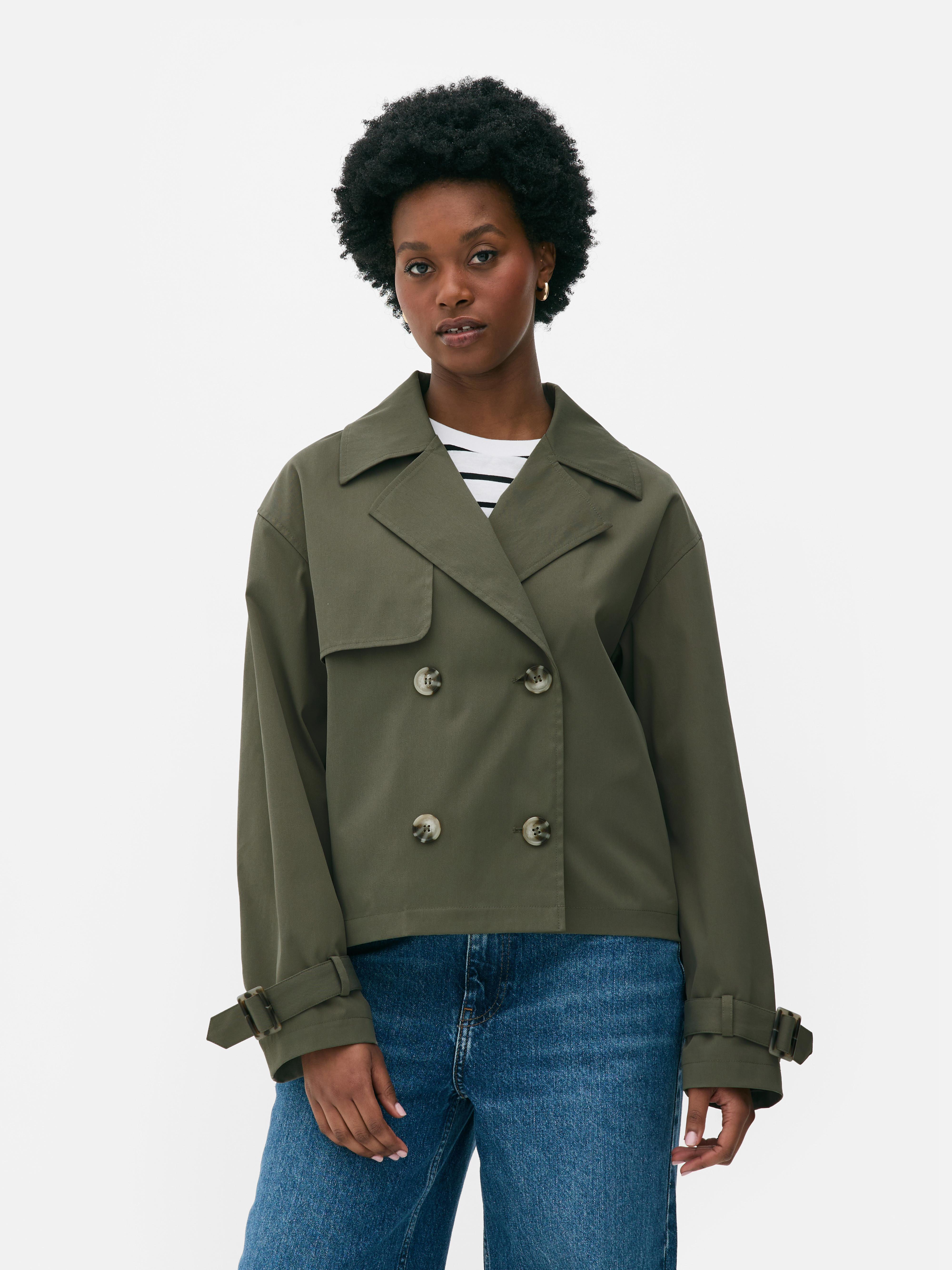 Boxy Short Trench