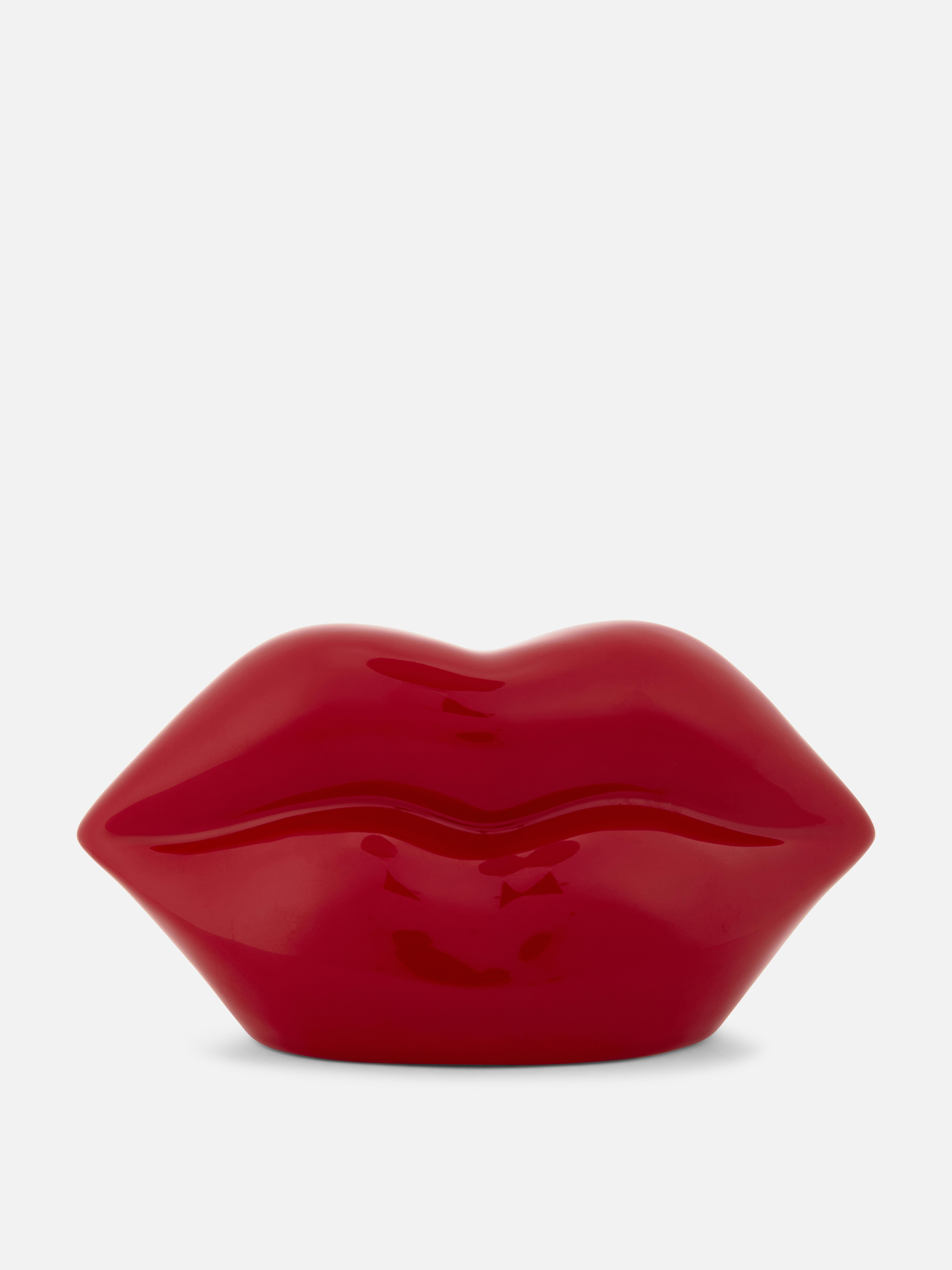 Lips Ceramic Ornament