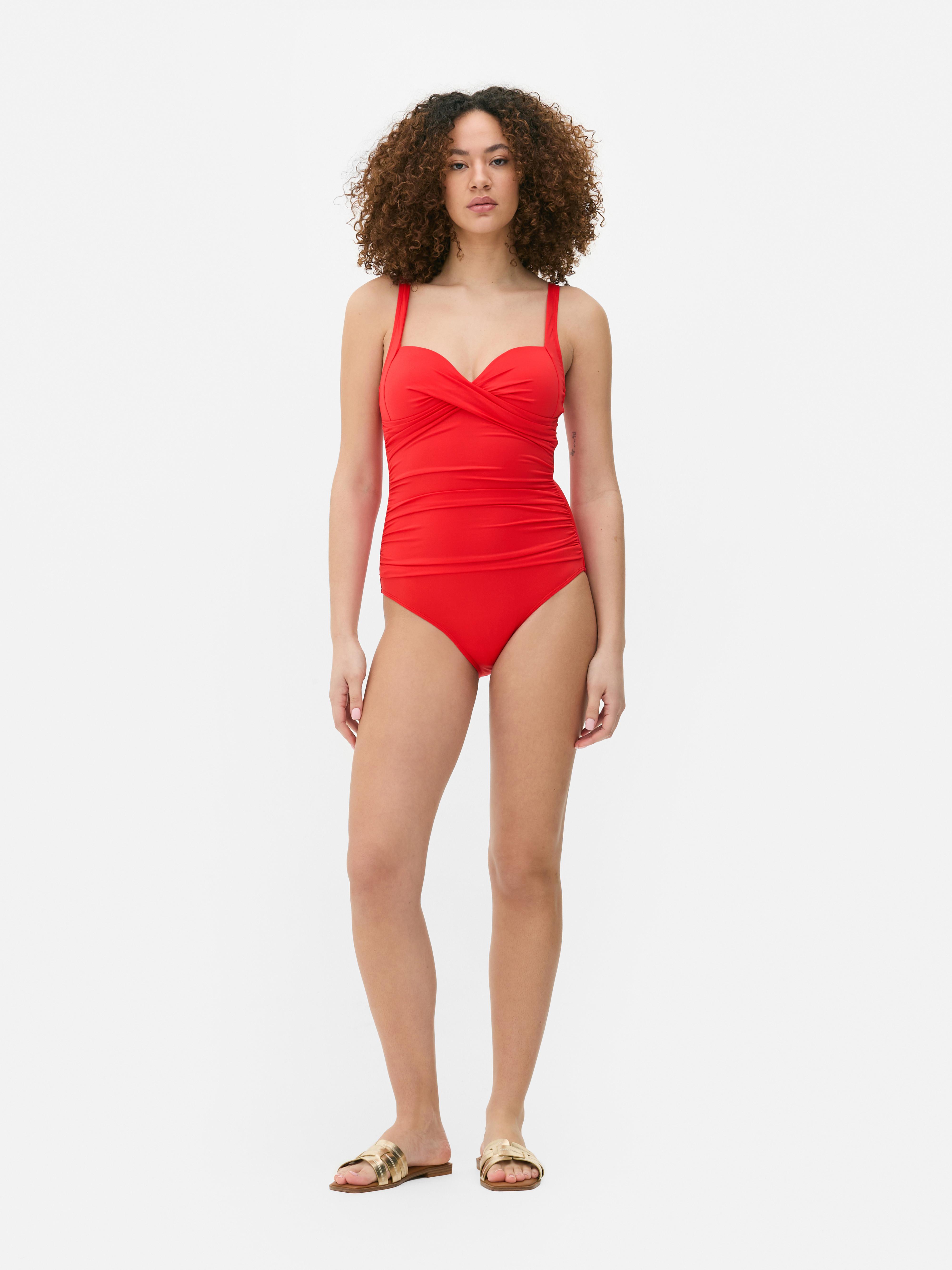 Sculpting Gathered Swimsuit