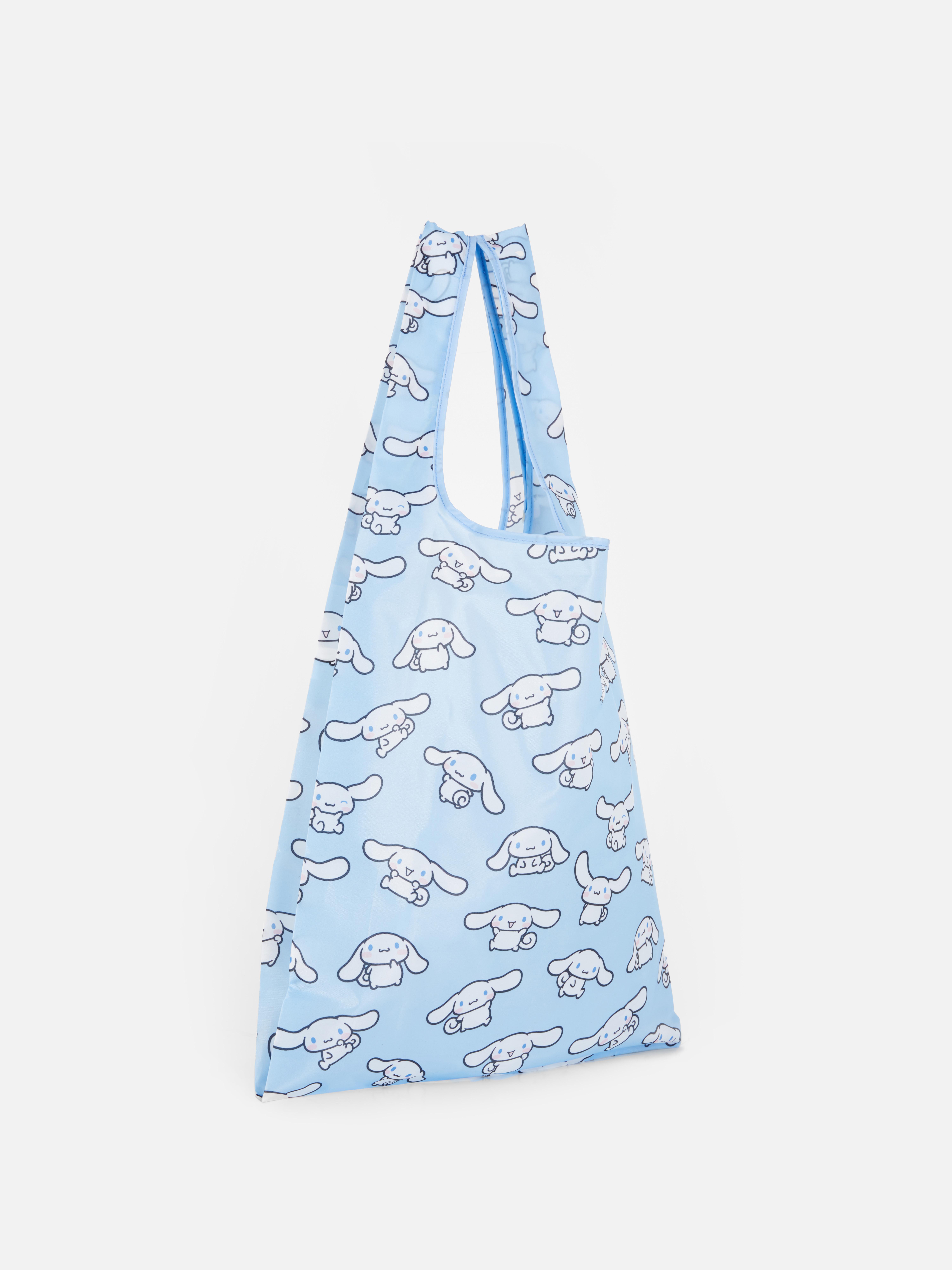 Mala tote dobrável Hello Kitty Cinnamoroll