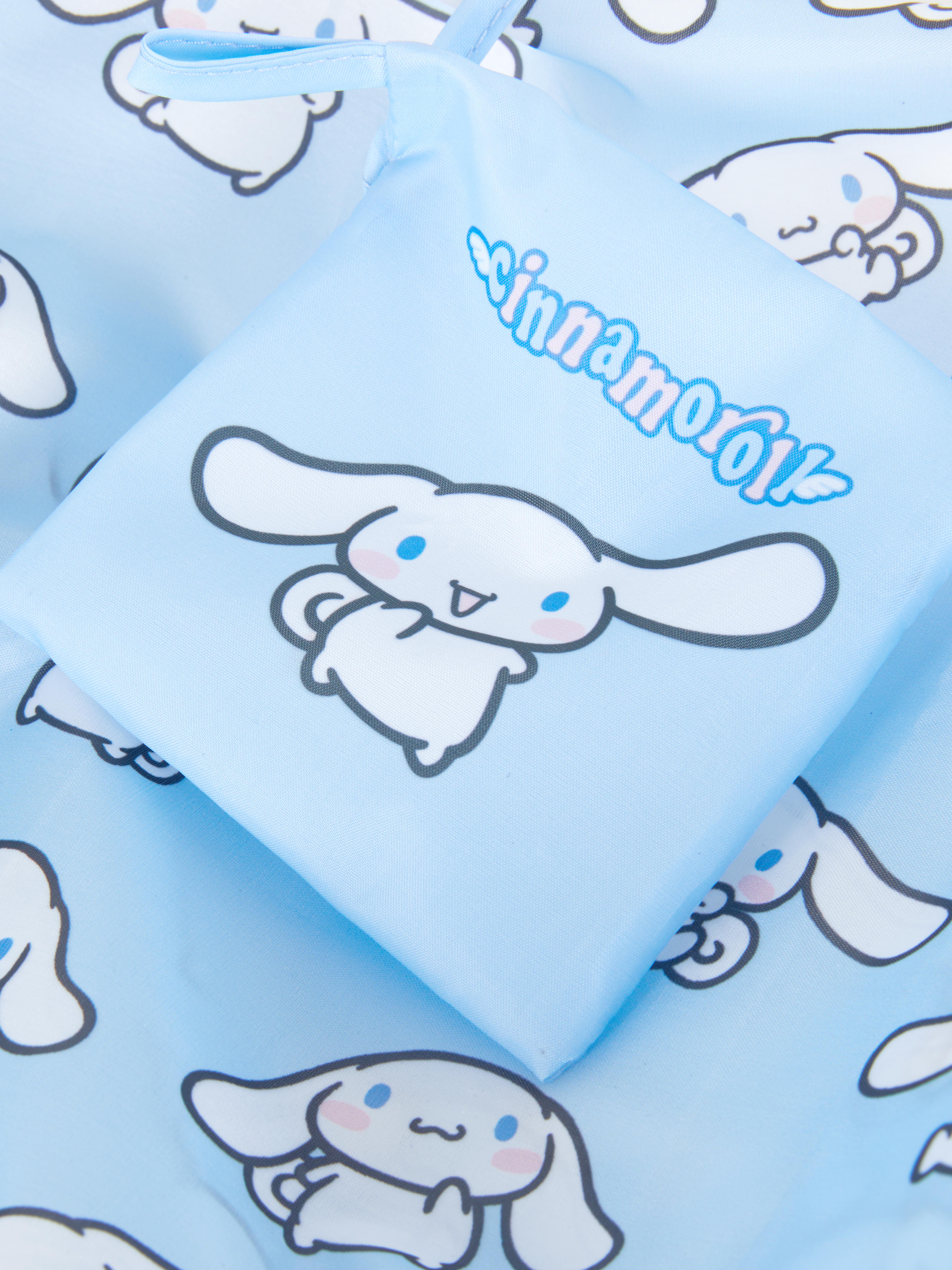 Mala tote dobrável Hello Kitty Cinnamoroll