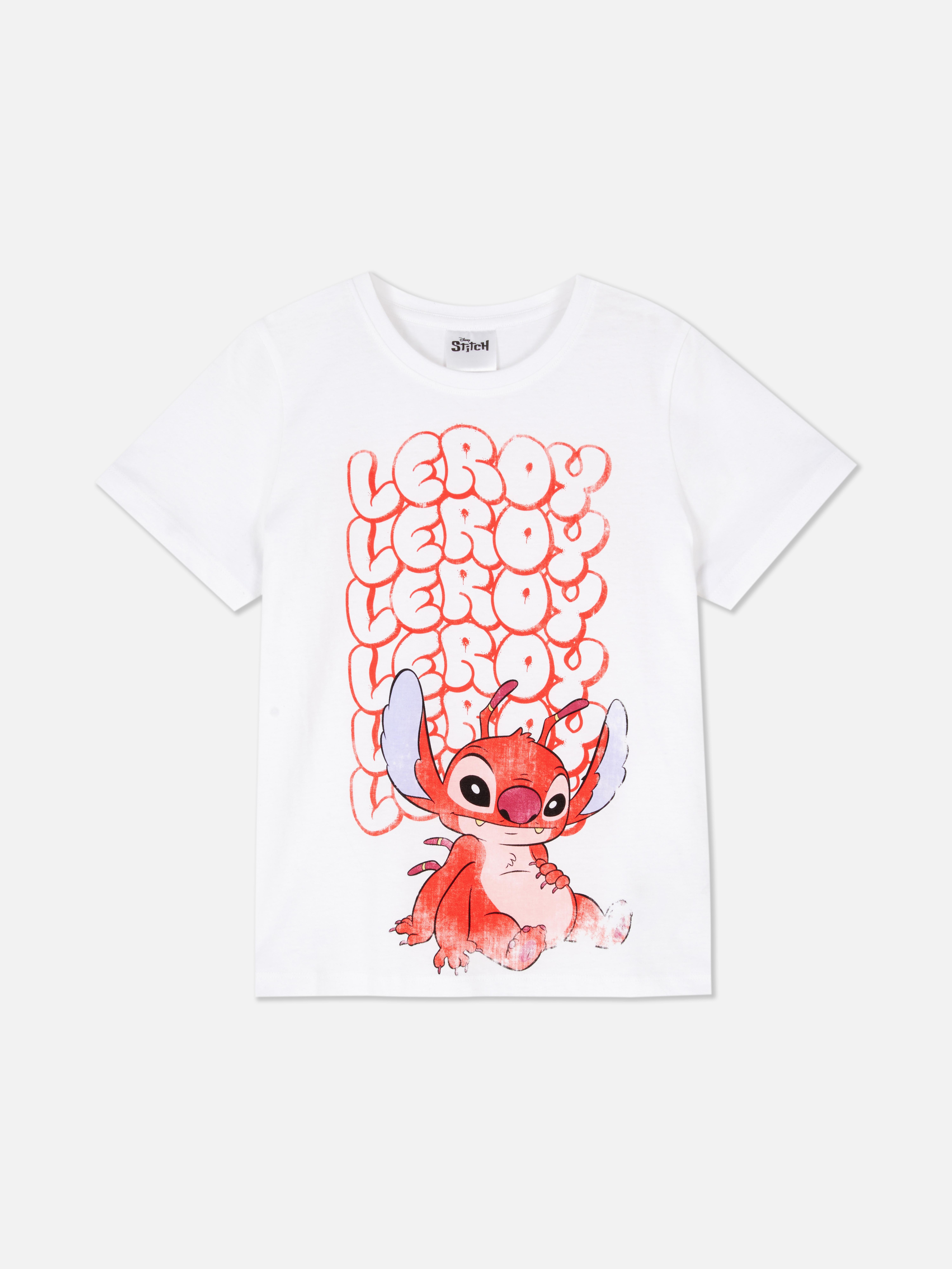 „Disney Stitch Leroy“ T-Shirt mit Grafik