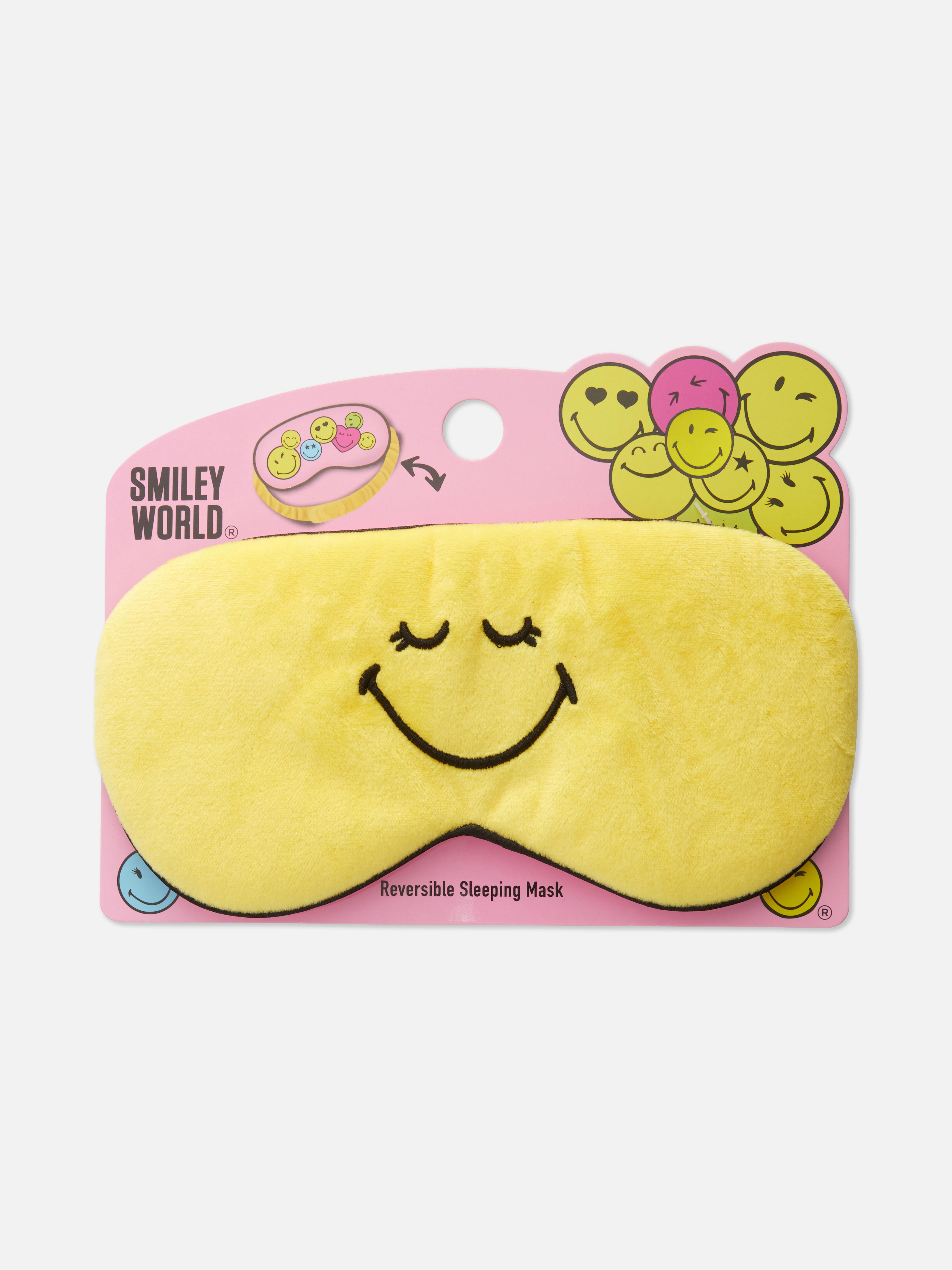 Maseczka na noc z motywem Smiley World