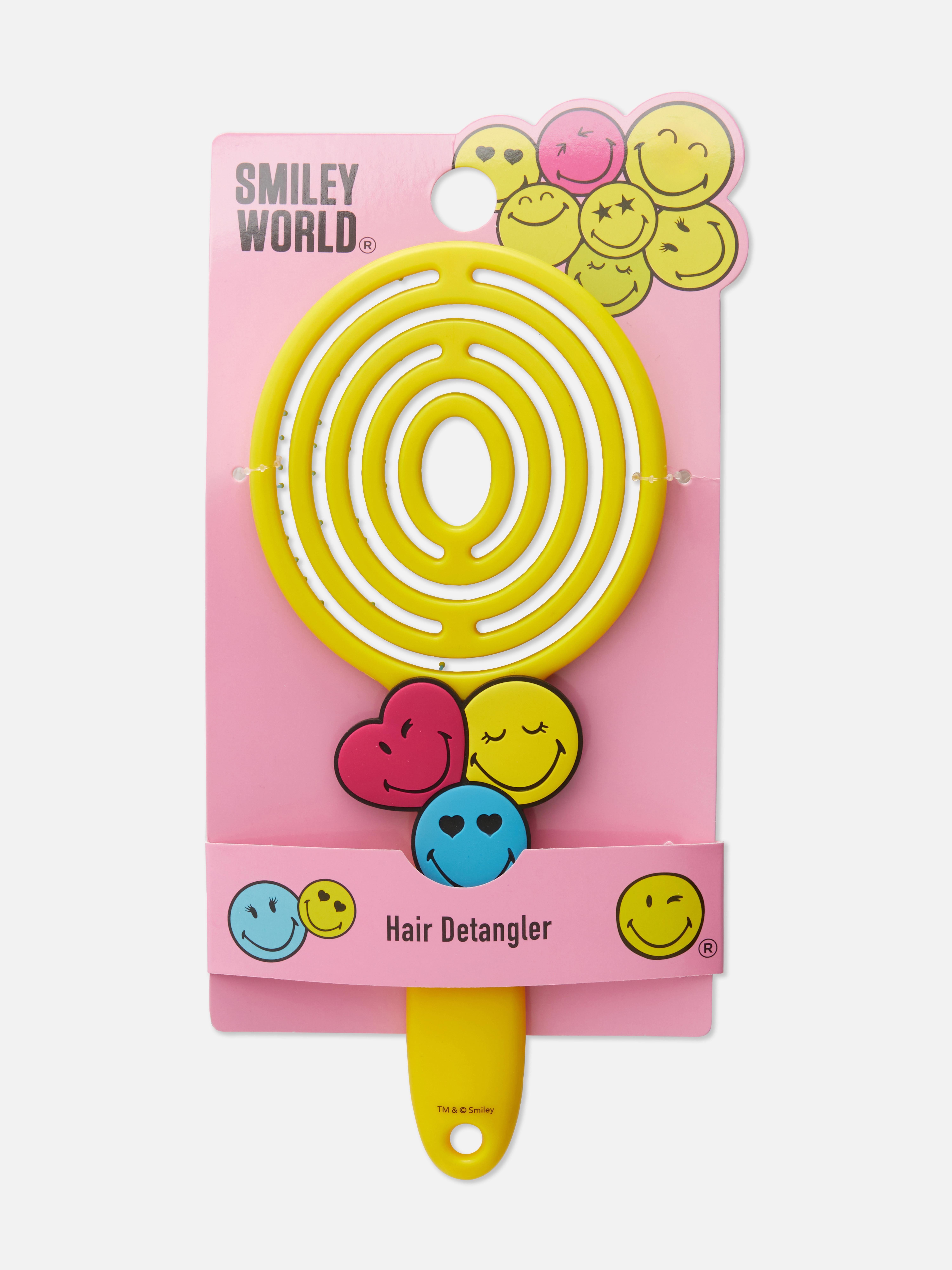 Escova cabelo aberturas Smiley World