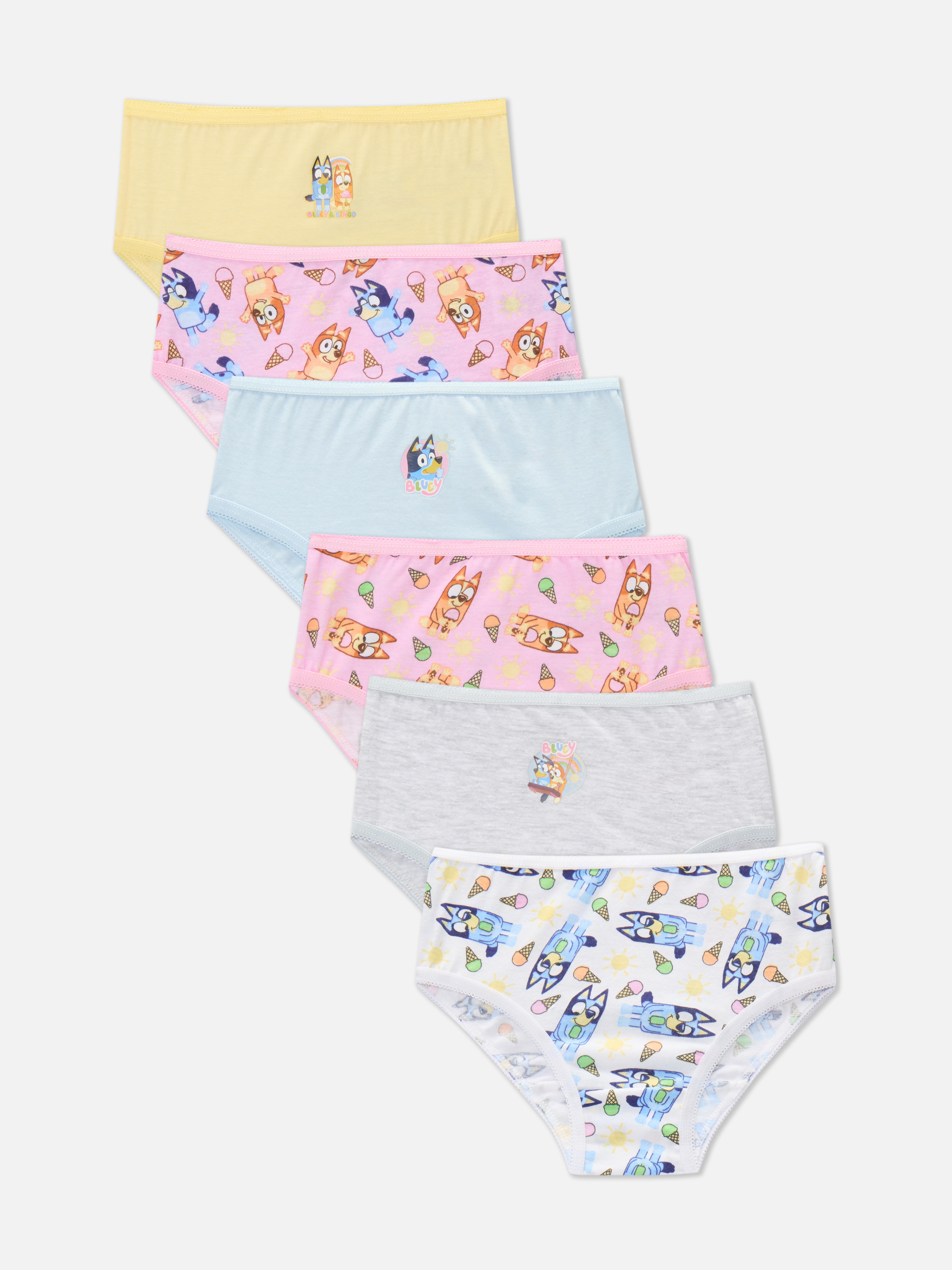 1,5-8 años | Pack de 6 slips de Bluey