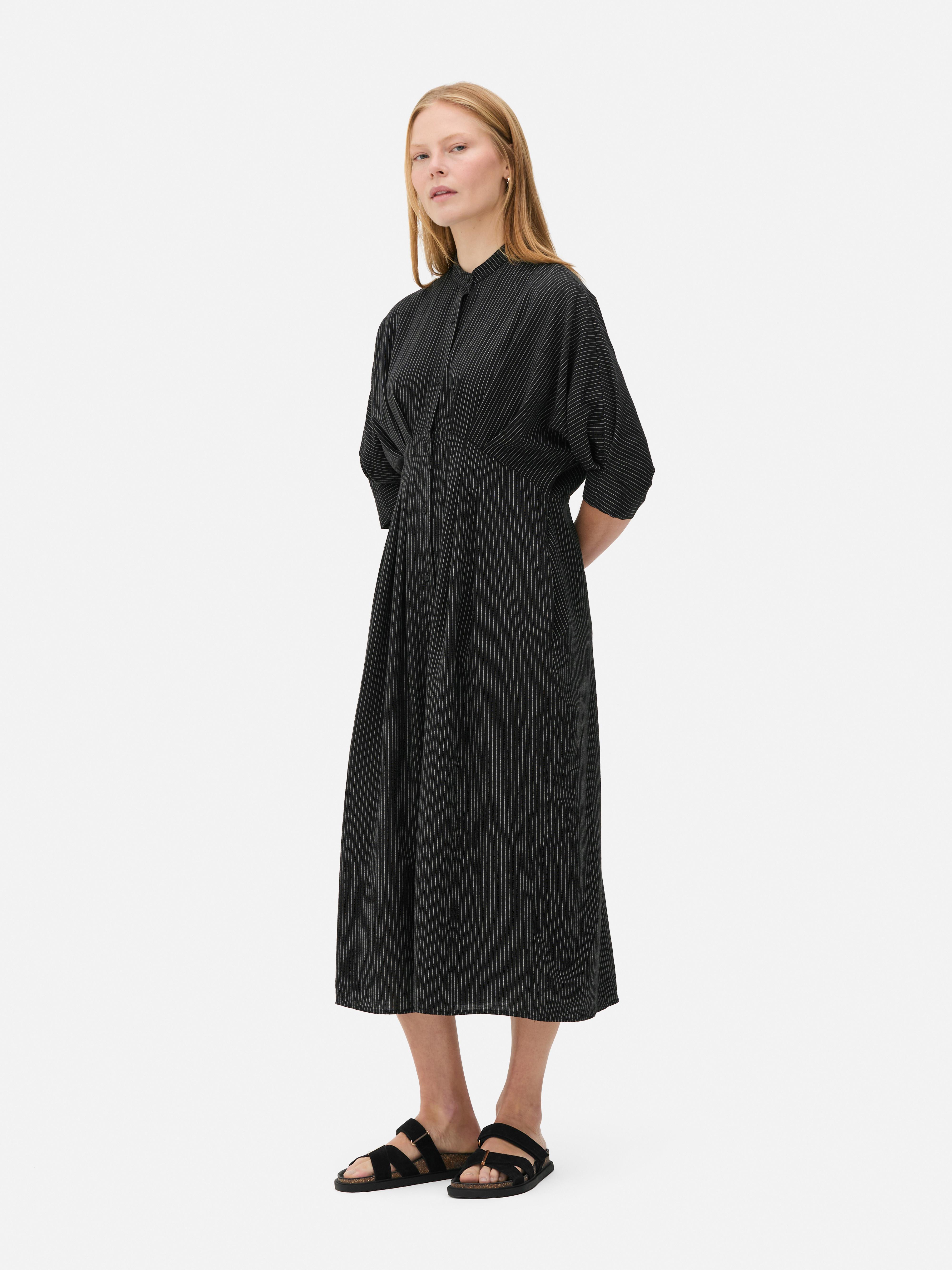 „The Edit“ Blusenkleid mit 3/4-Ärmeln
